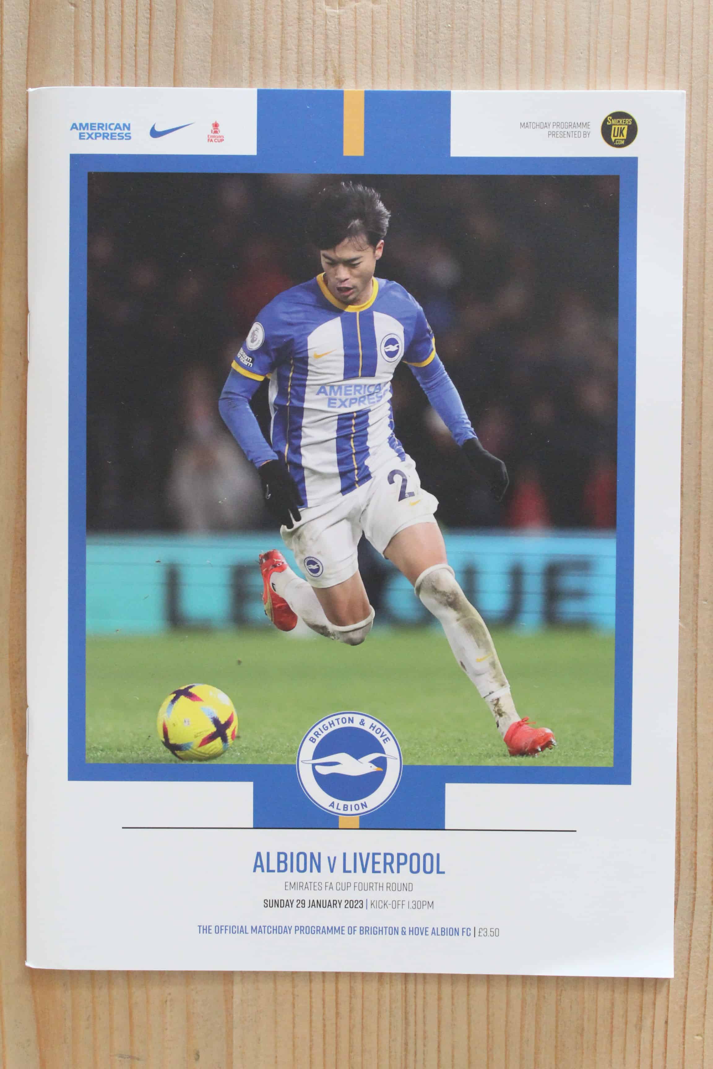 Brighton & Hove Albion FC v Liverpool FC