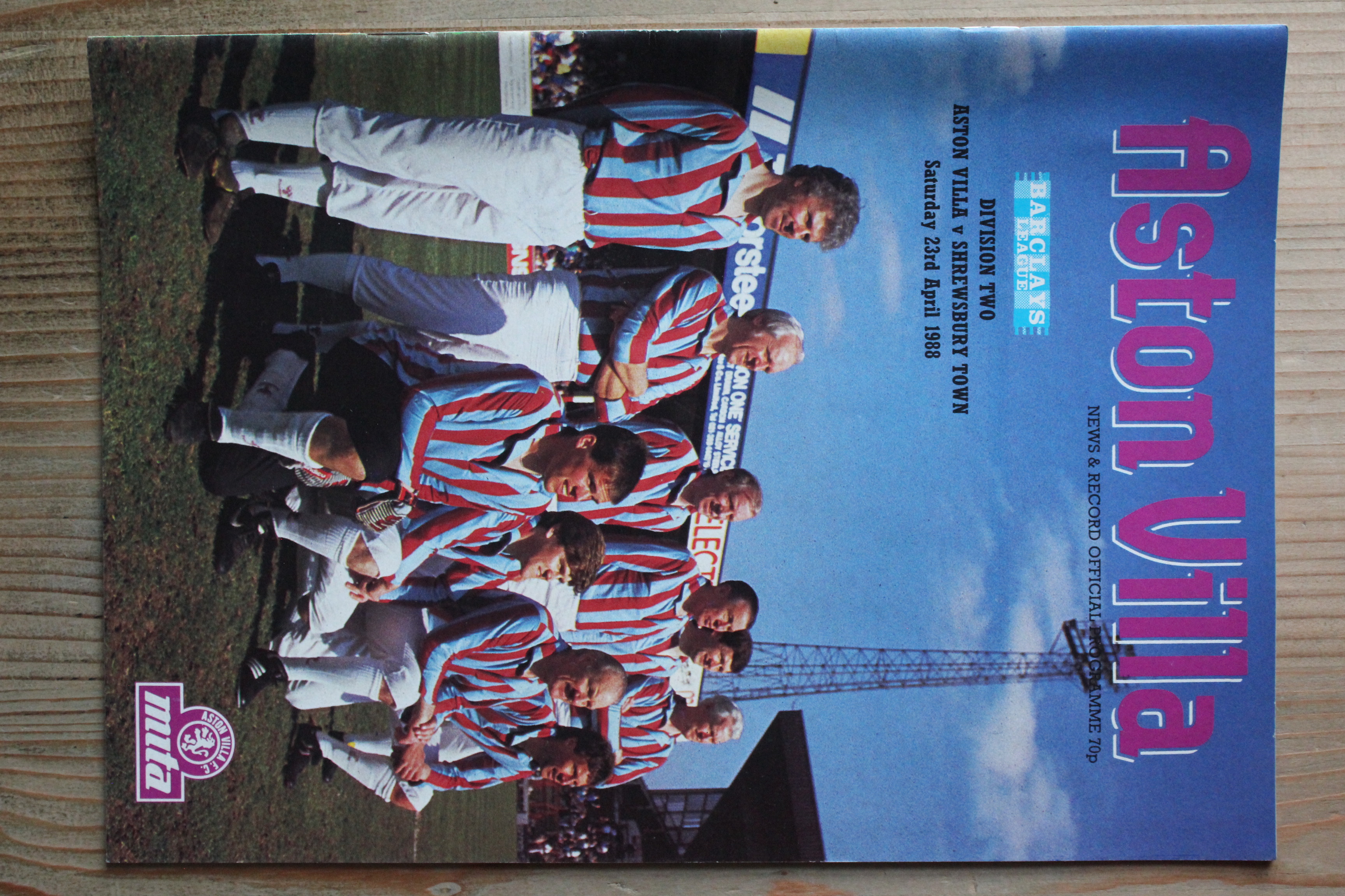 Aston Villa FC v Shrewsbury Town FC