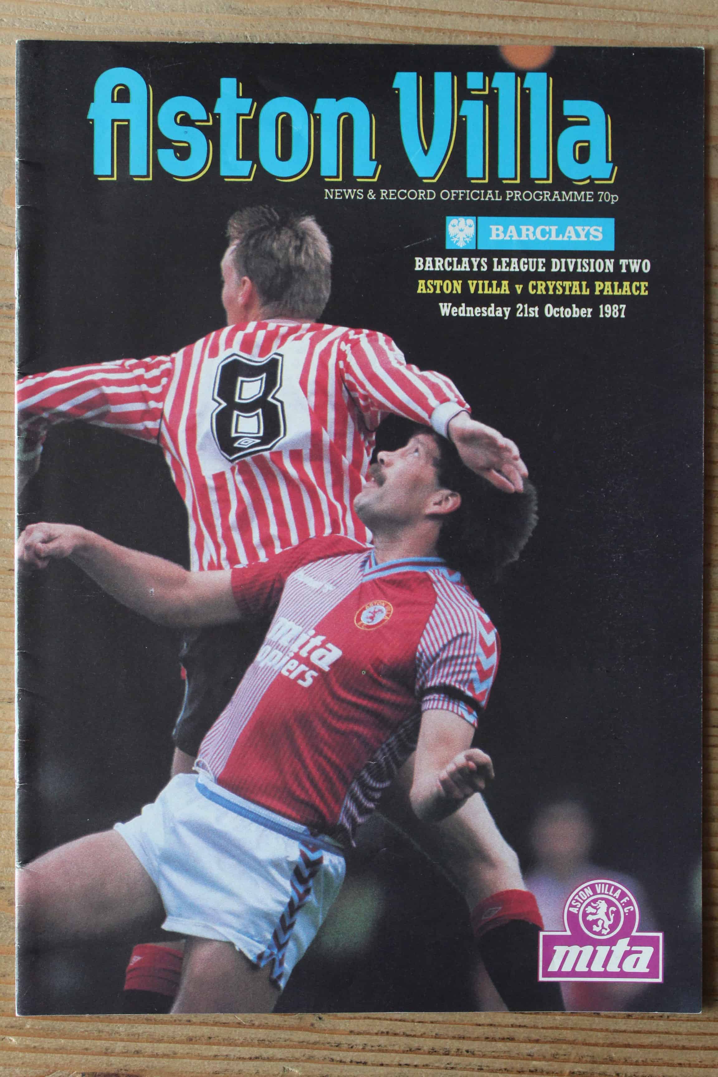 Aston Villa FC v Crystal Palace FC