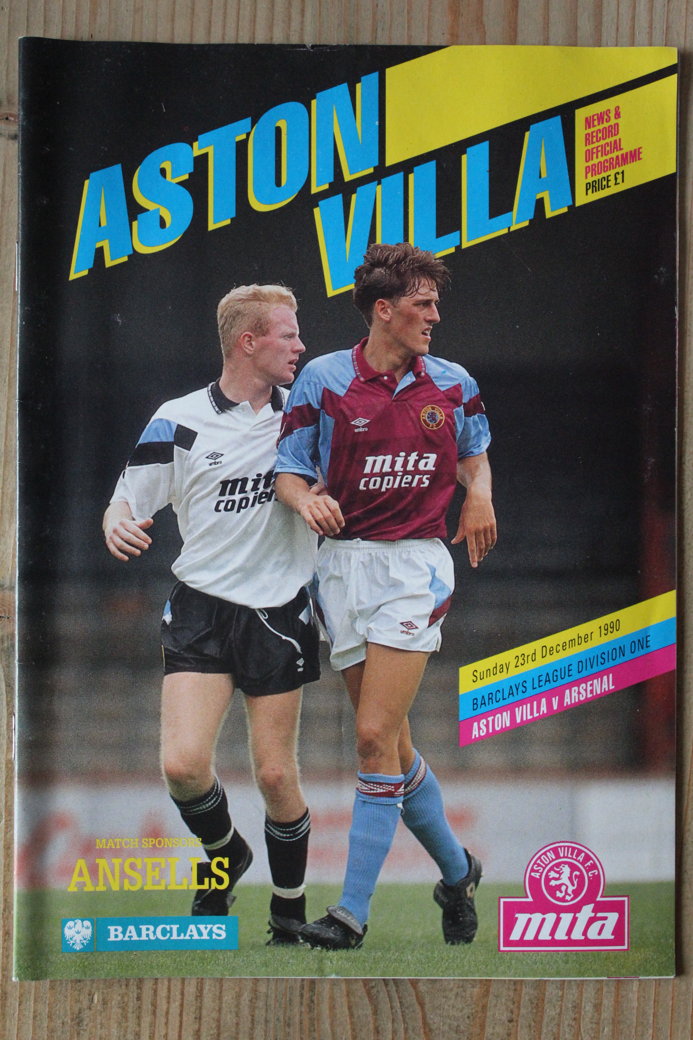 Aston Villa FC v Arsenal FC