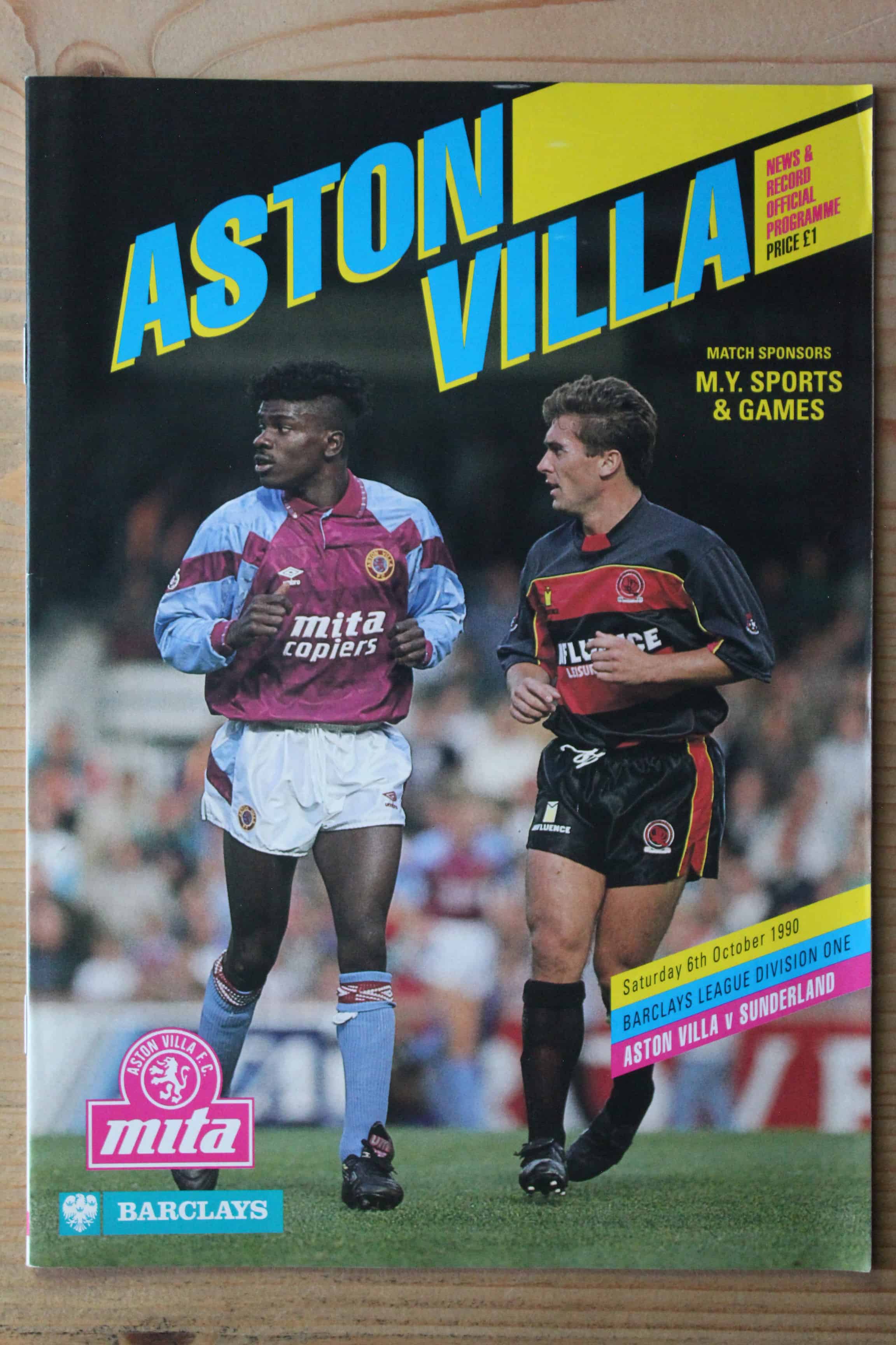 Aston Villa FC v Sunderland FC