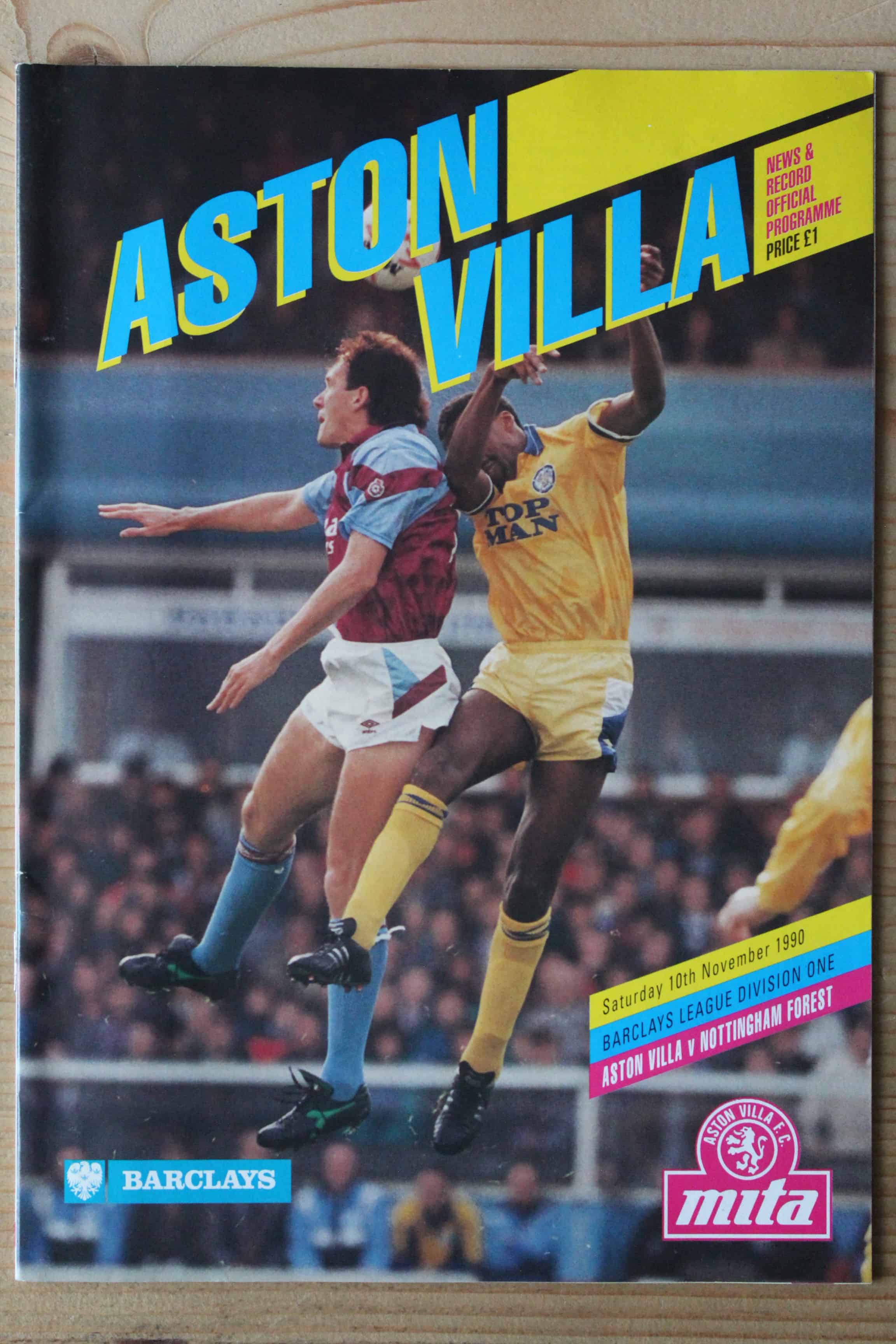 Aston Villa FC v Nottingham Forest FC