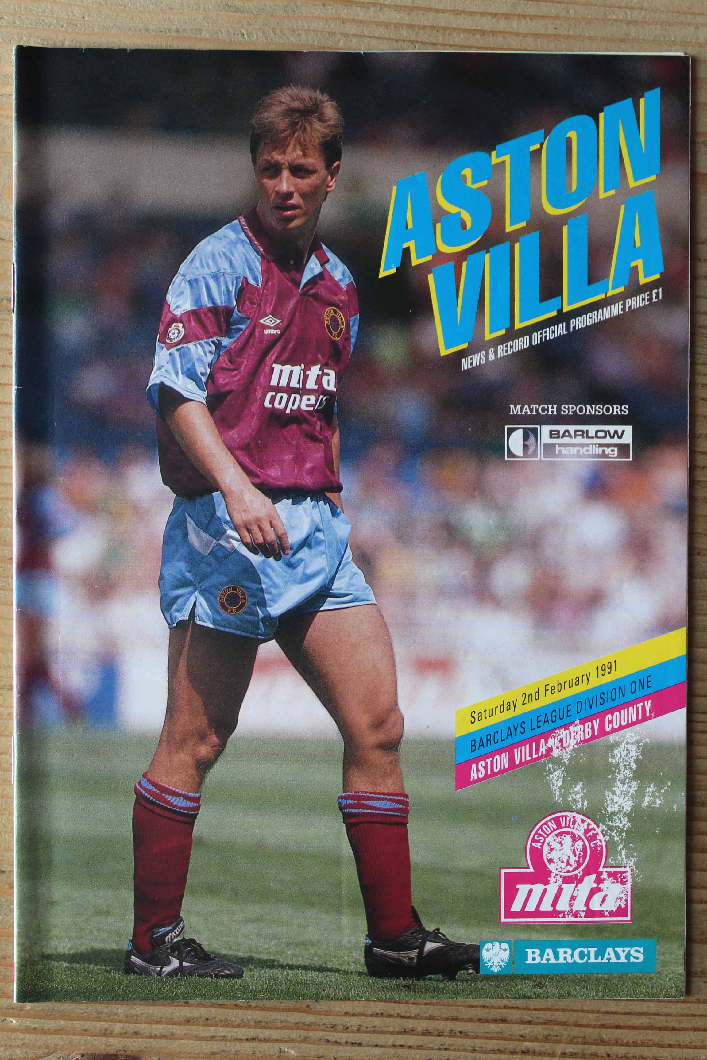 Aston Villa FC v Derby County FC