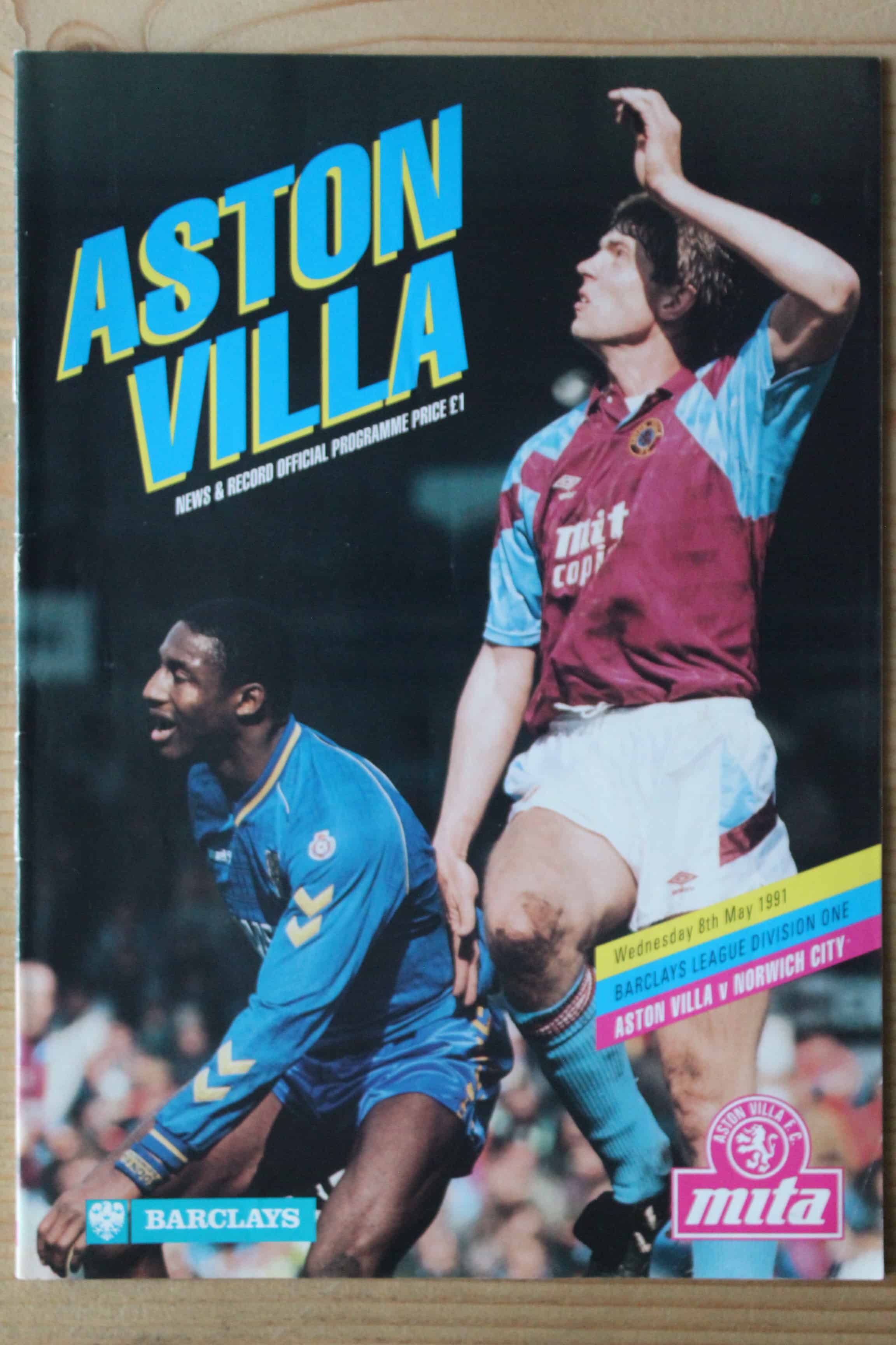 Aston Villa FC v Norwich City FC