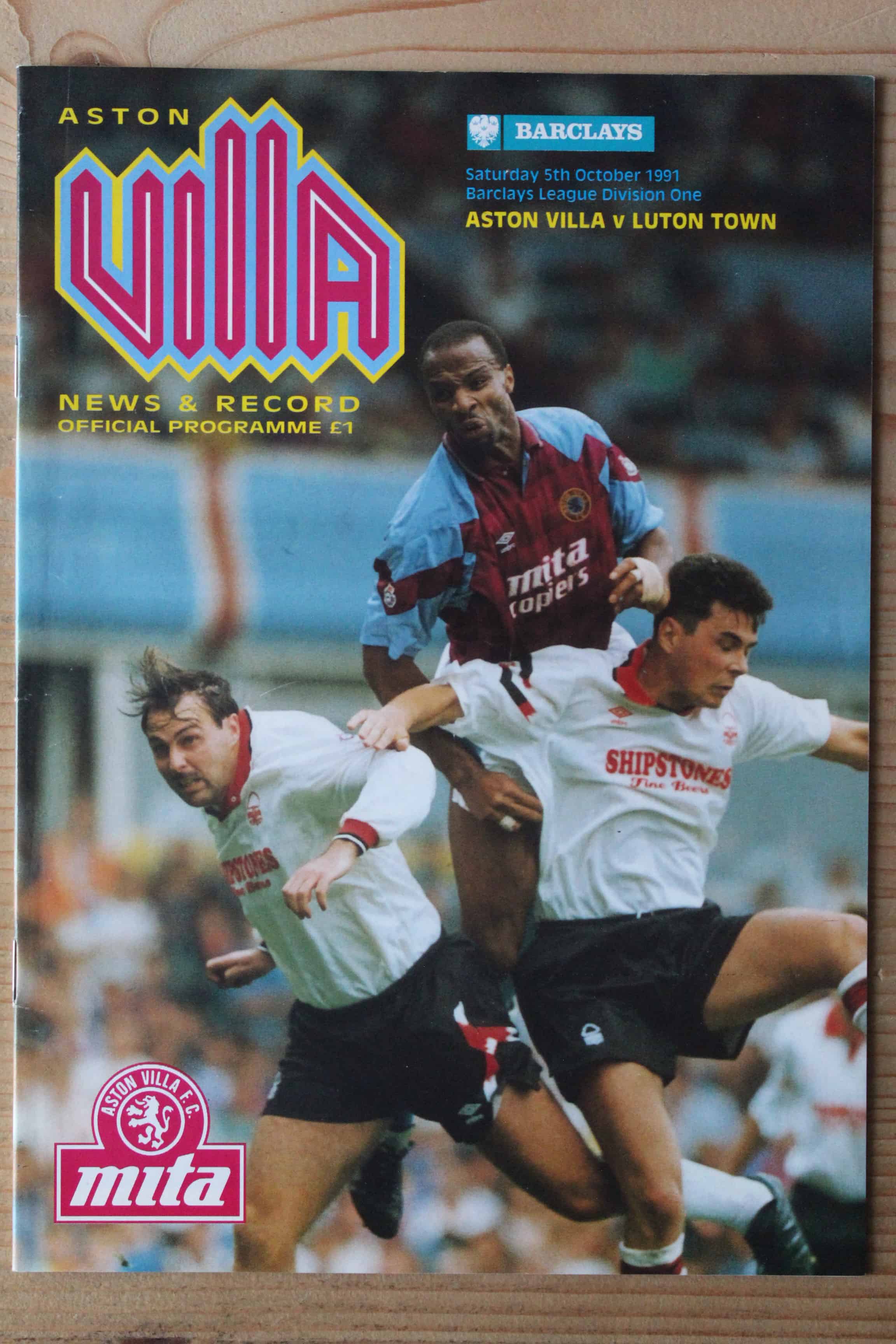 Aston Villa FC v Luton Town FC