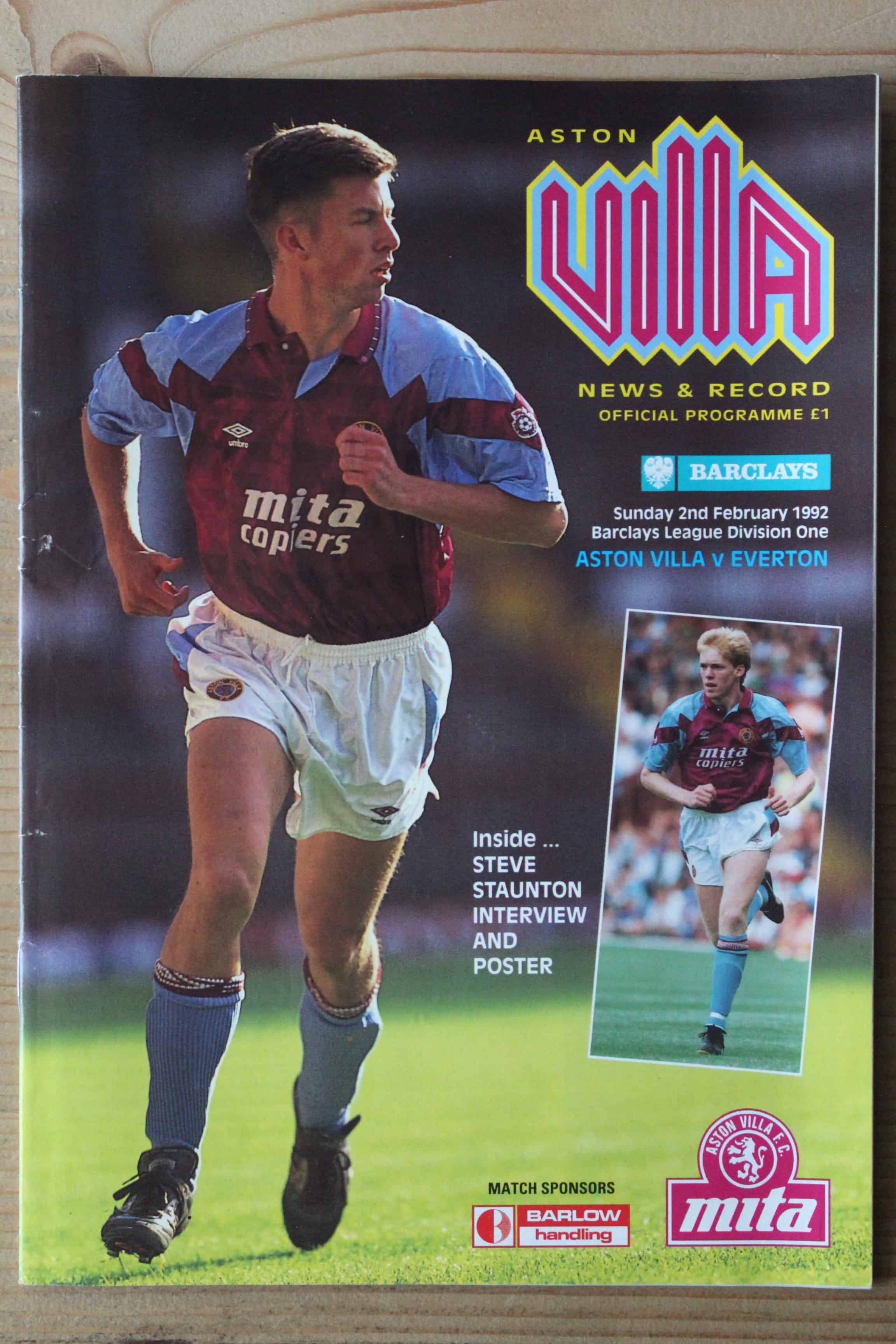 Aston Villa FC v Everton FC