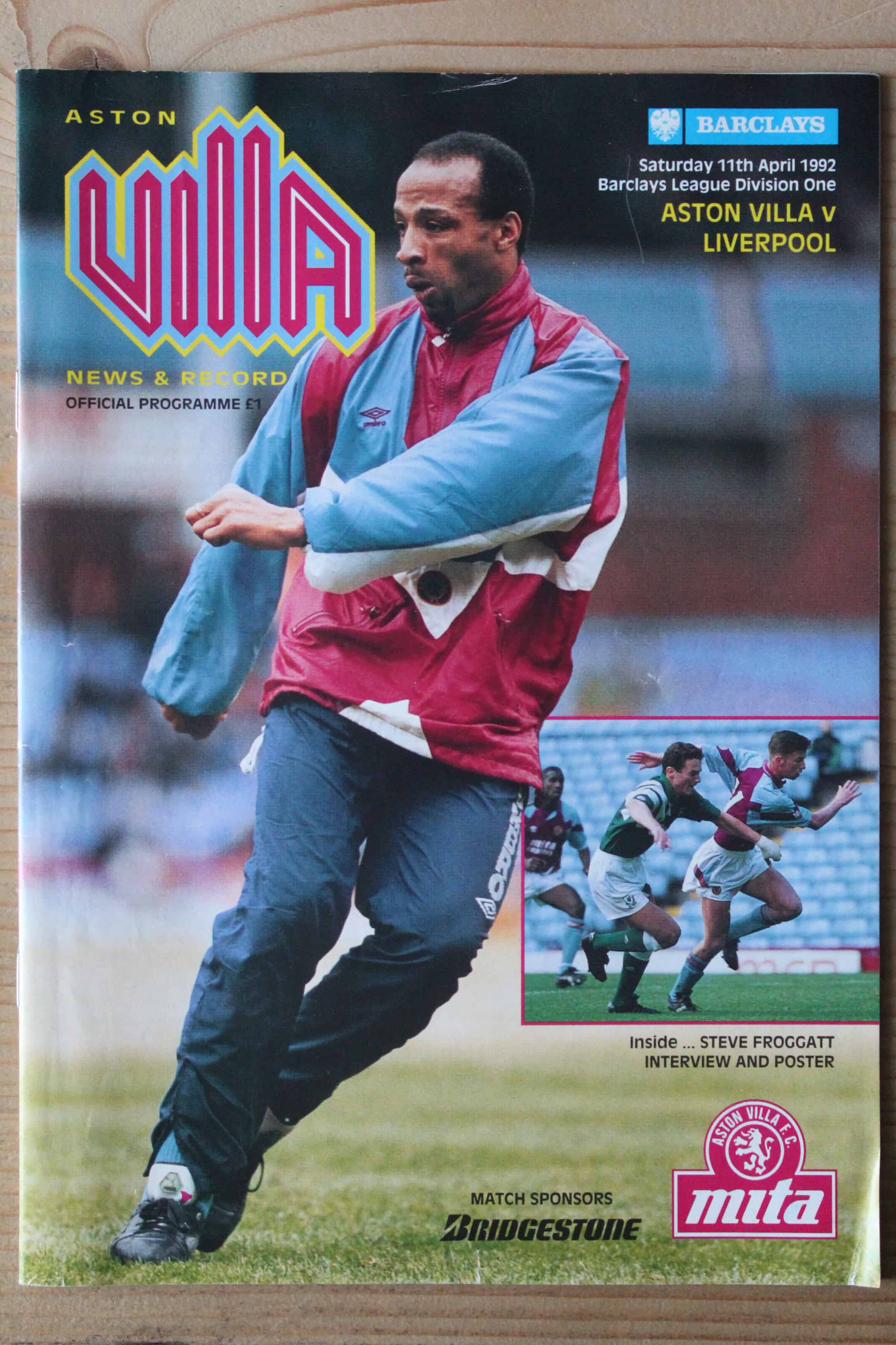 Aston Villa FC v Liverpool FC