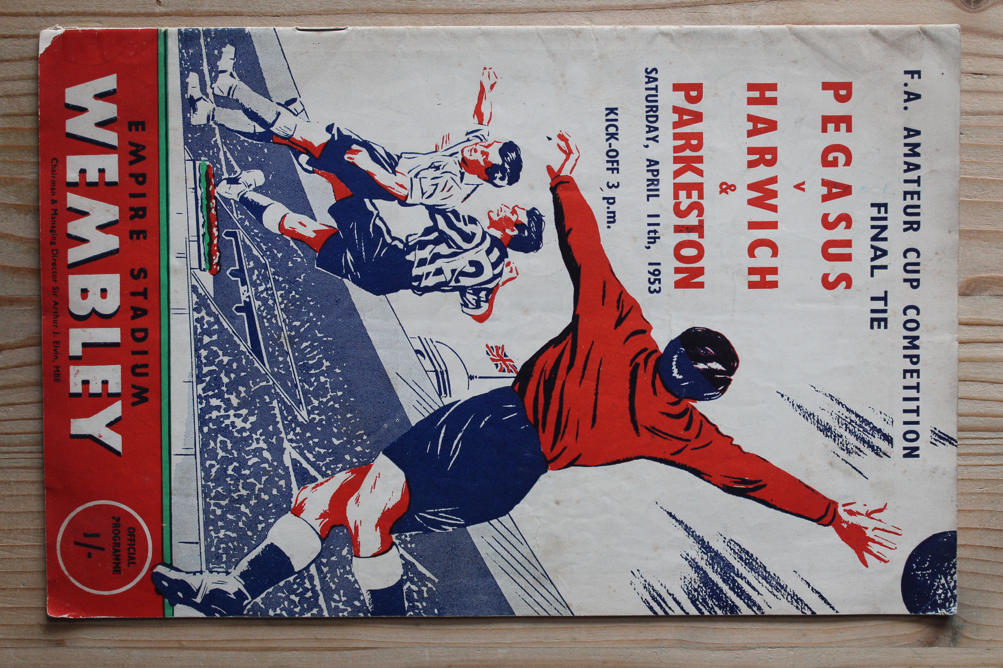 Pegasus  v Harwich & Parkeston 