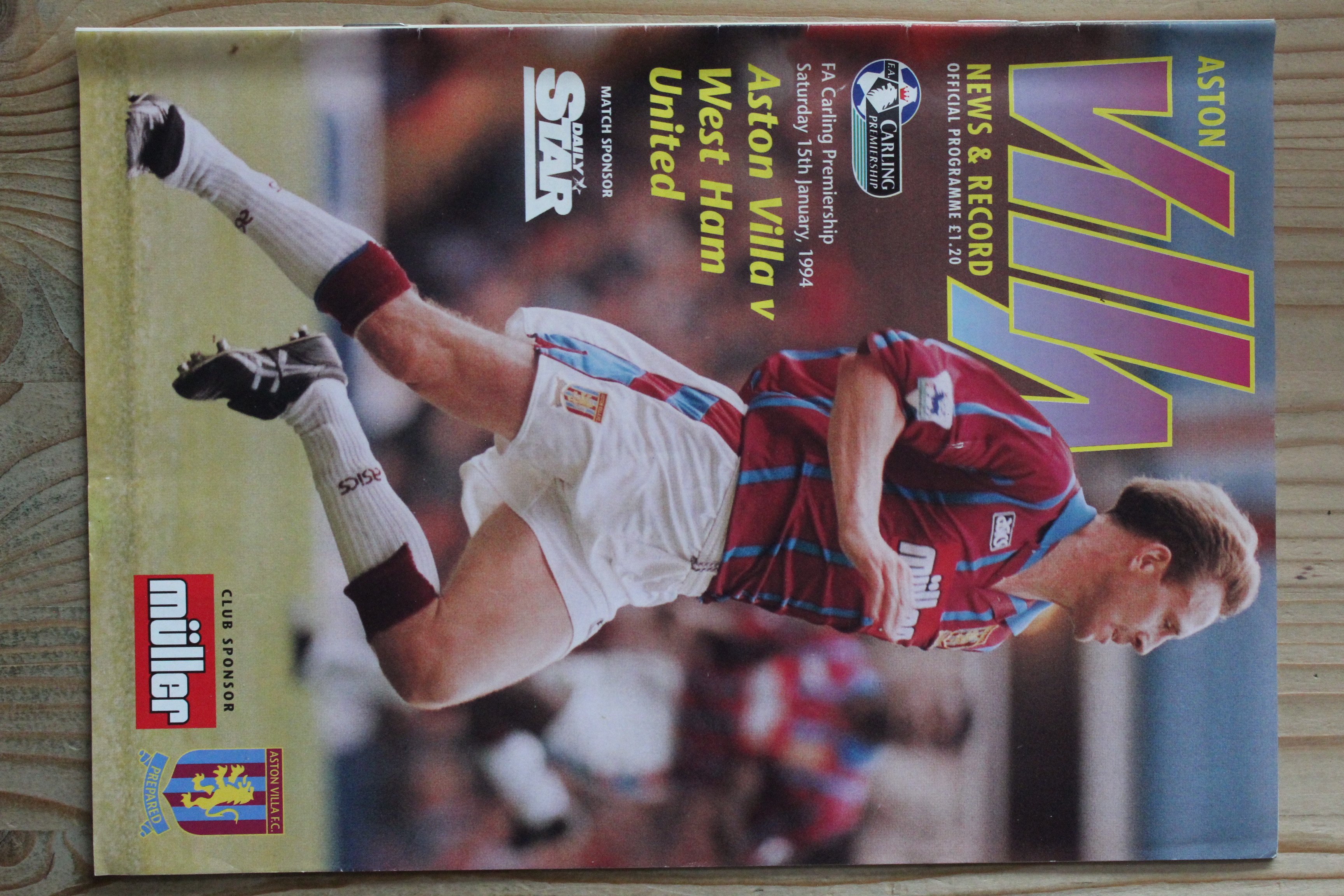 Aston Villa FC v West Ham United FC