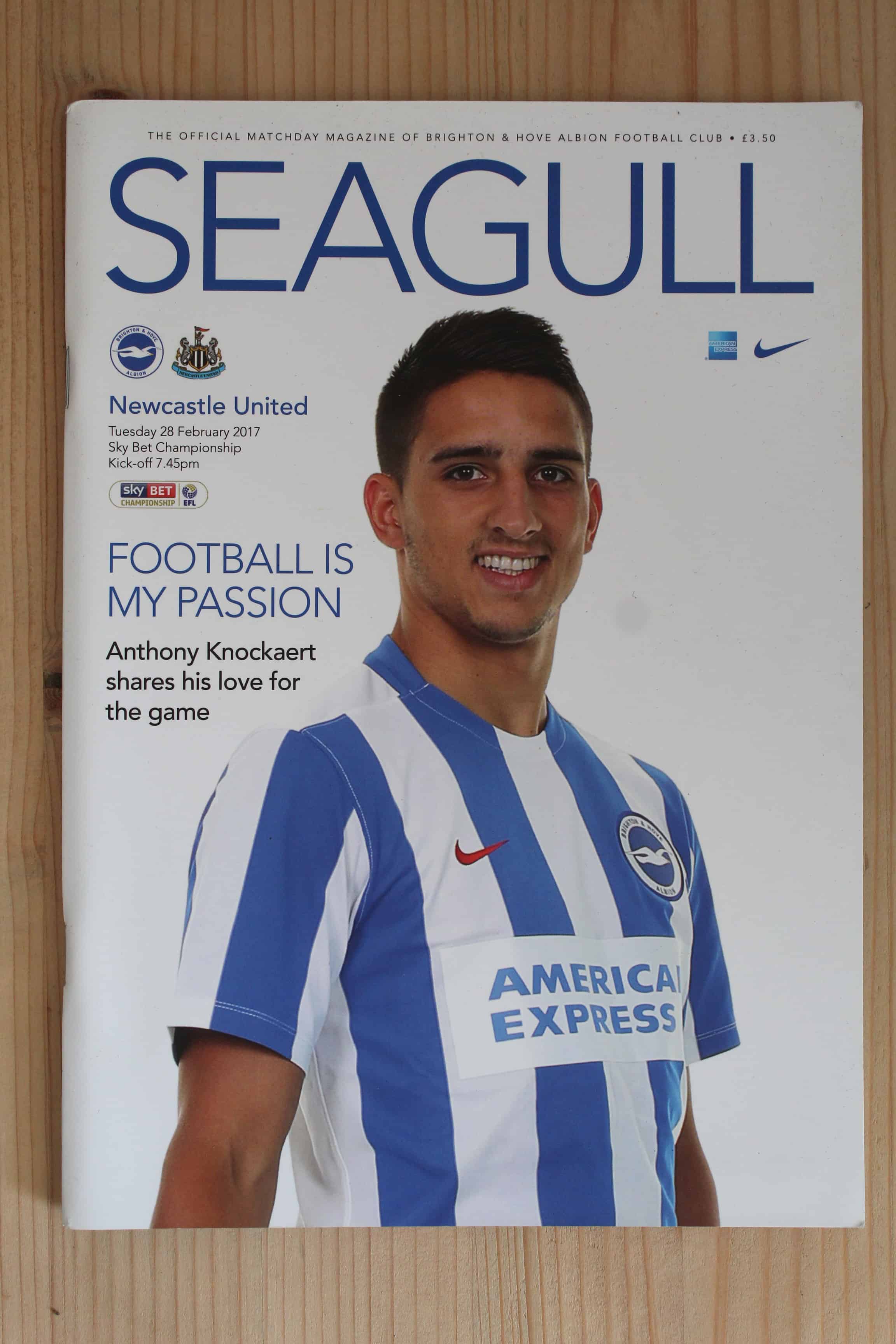 Brighton & Hove Albion FC v Newcastle United FC