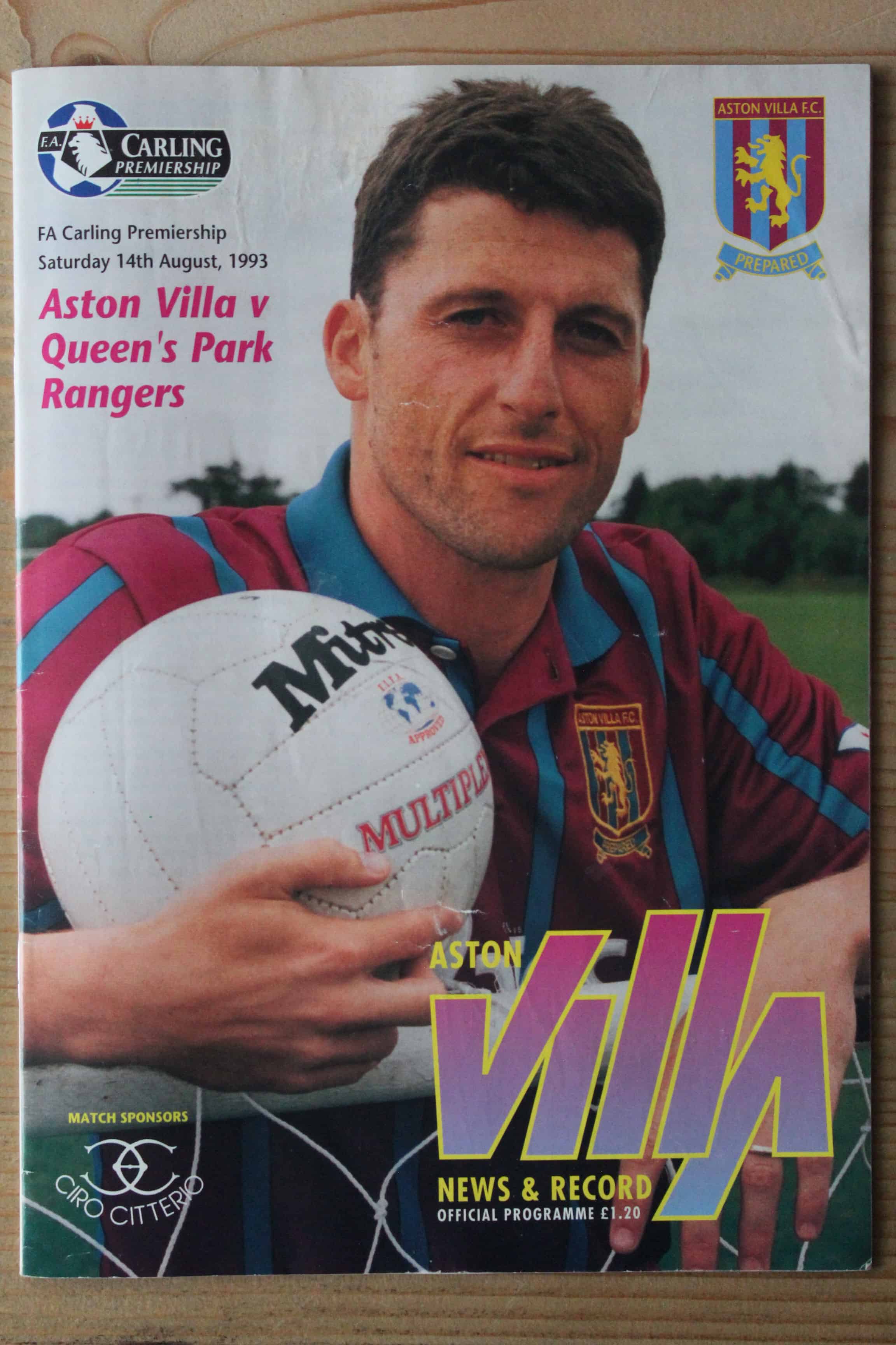 Aston Villa FC v Queens Park Rangers FC