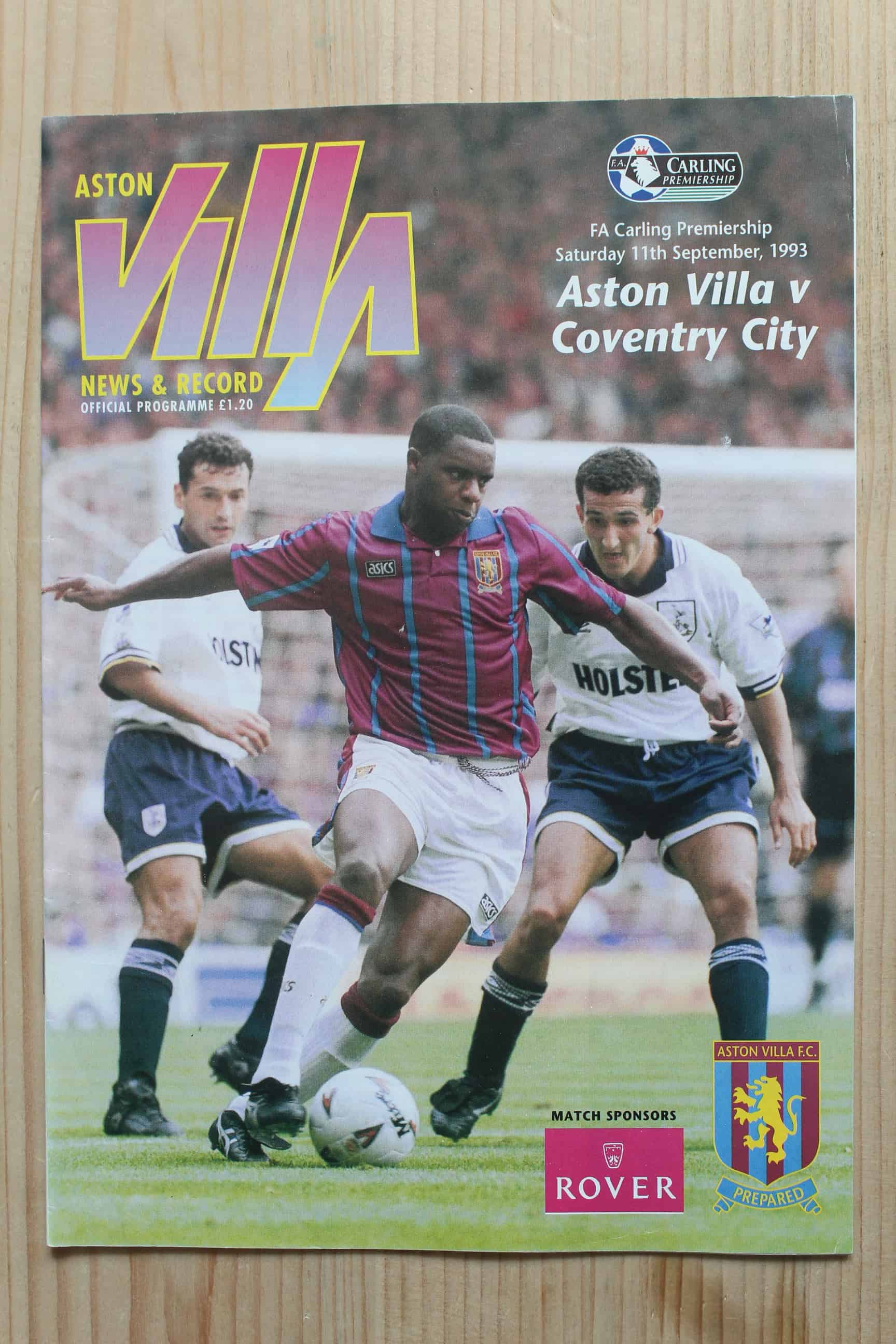 Aston Villa FC v Coventry City FC