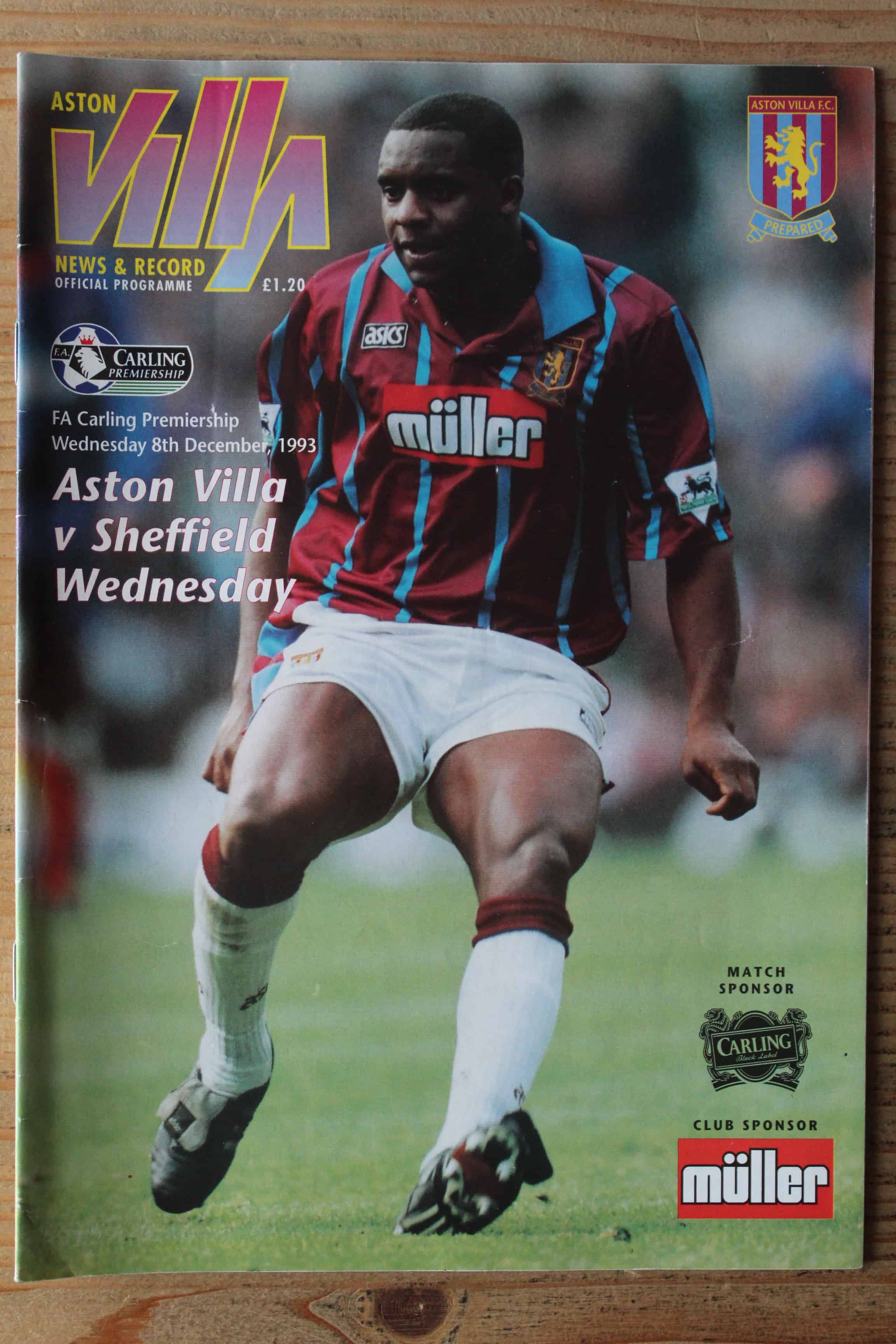 Aston Villa FC v Sheffield Wednesday FC 