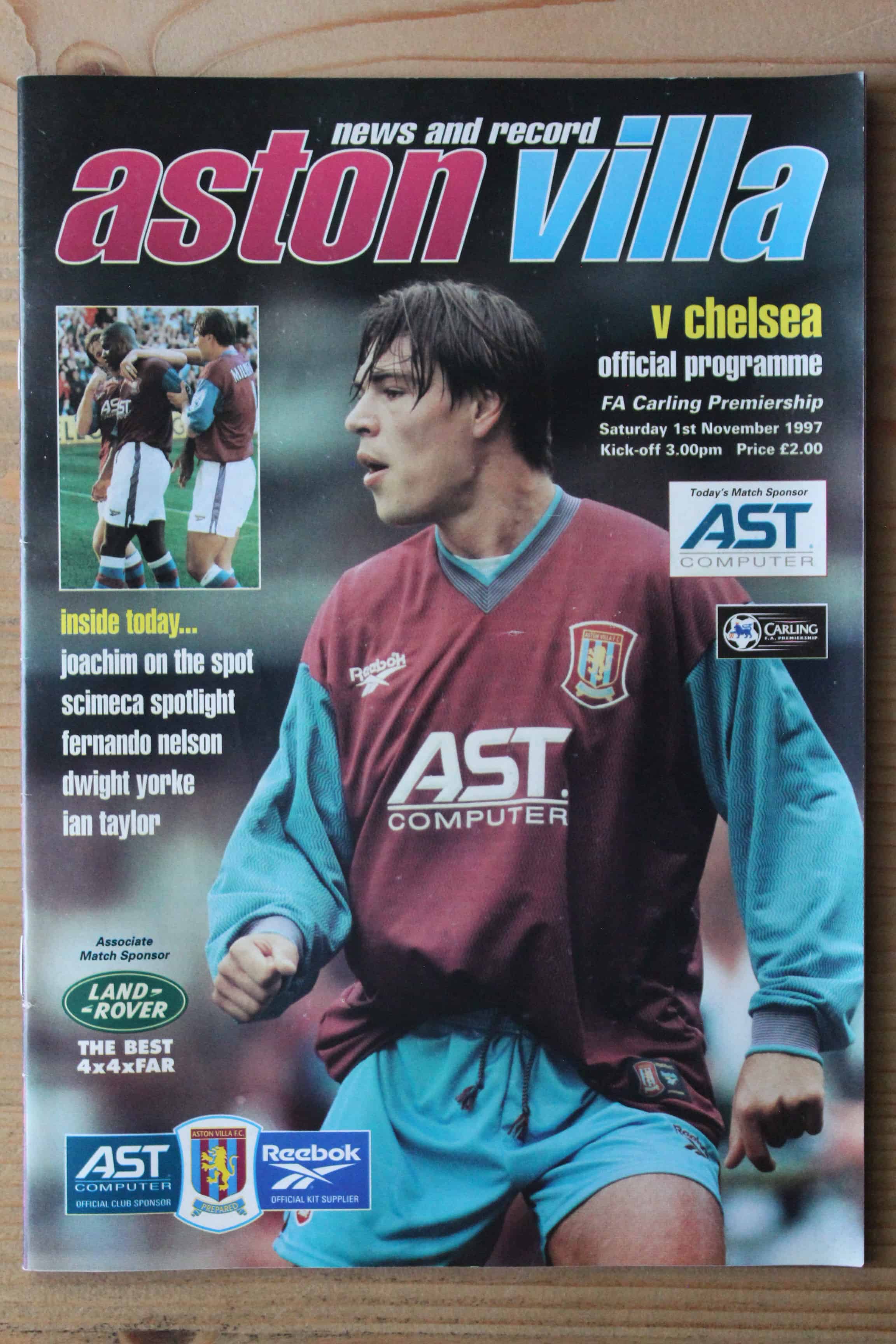 Aston Villa FC v Blackburn Rovers FC