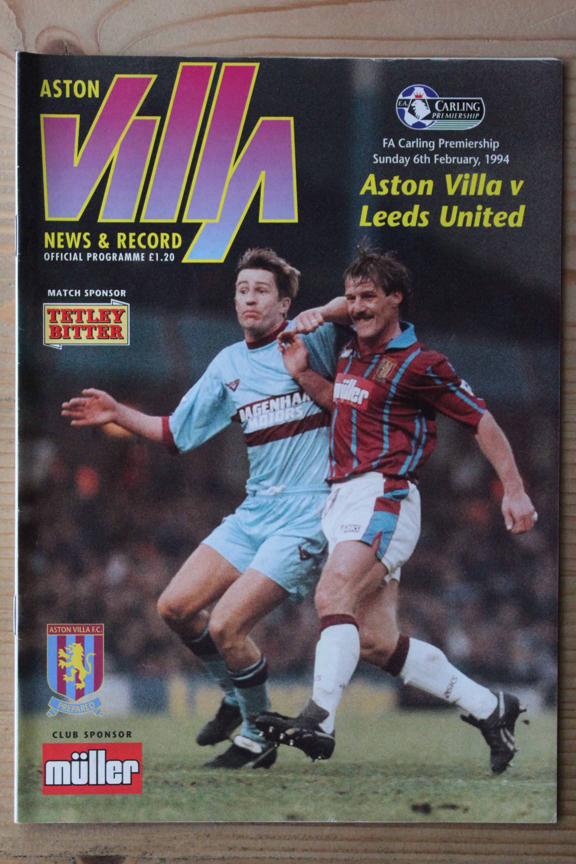 Aston Villa FC v Leeds United FC