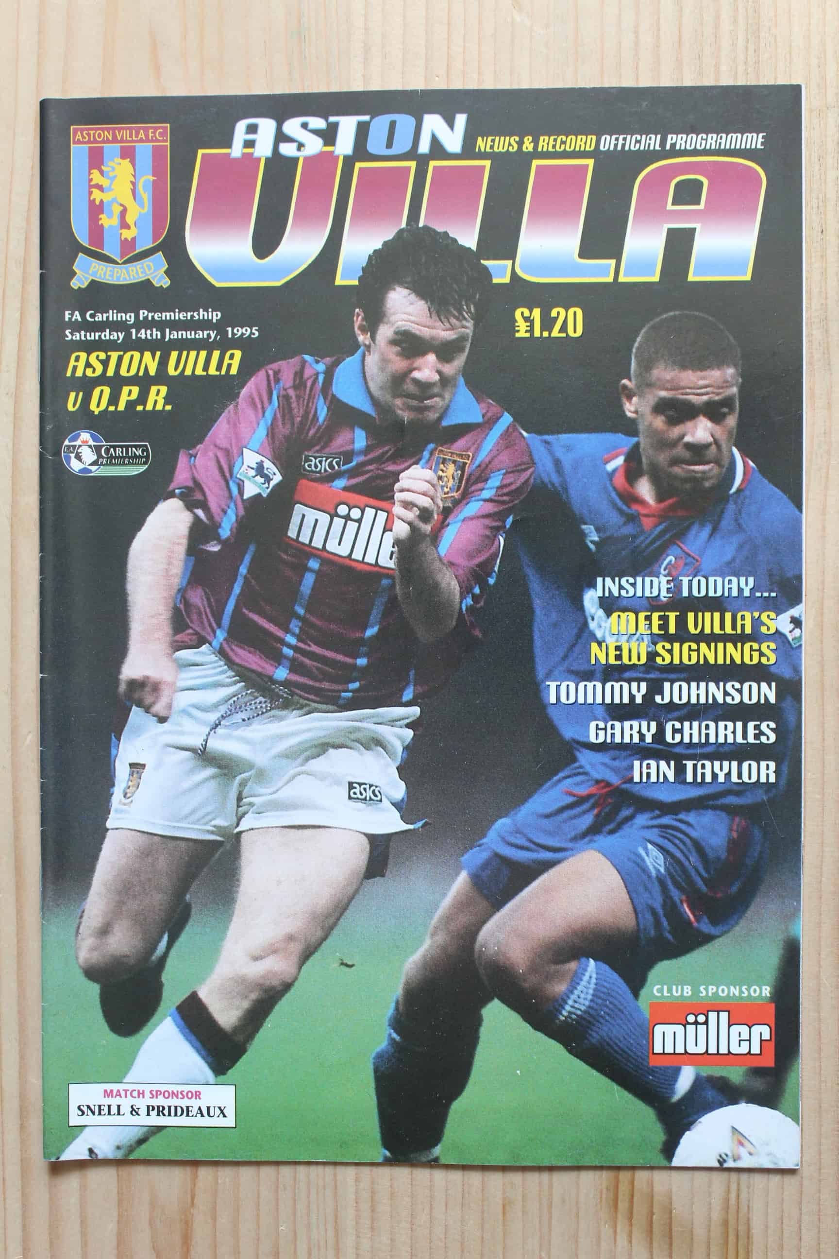 Aston Villa FC v Queens Park Rangers FC