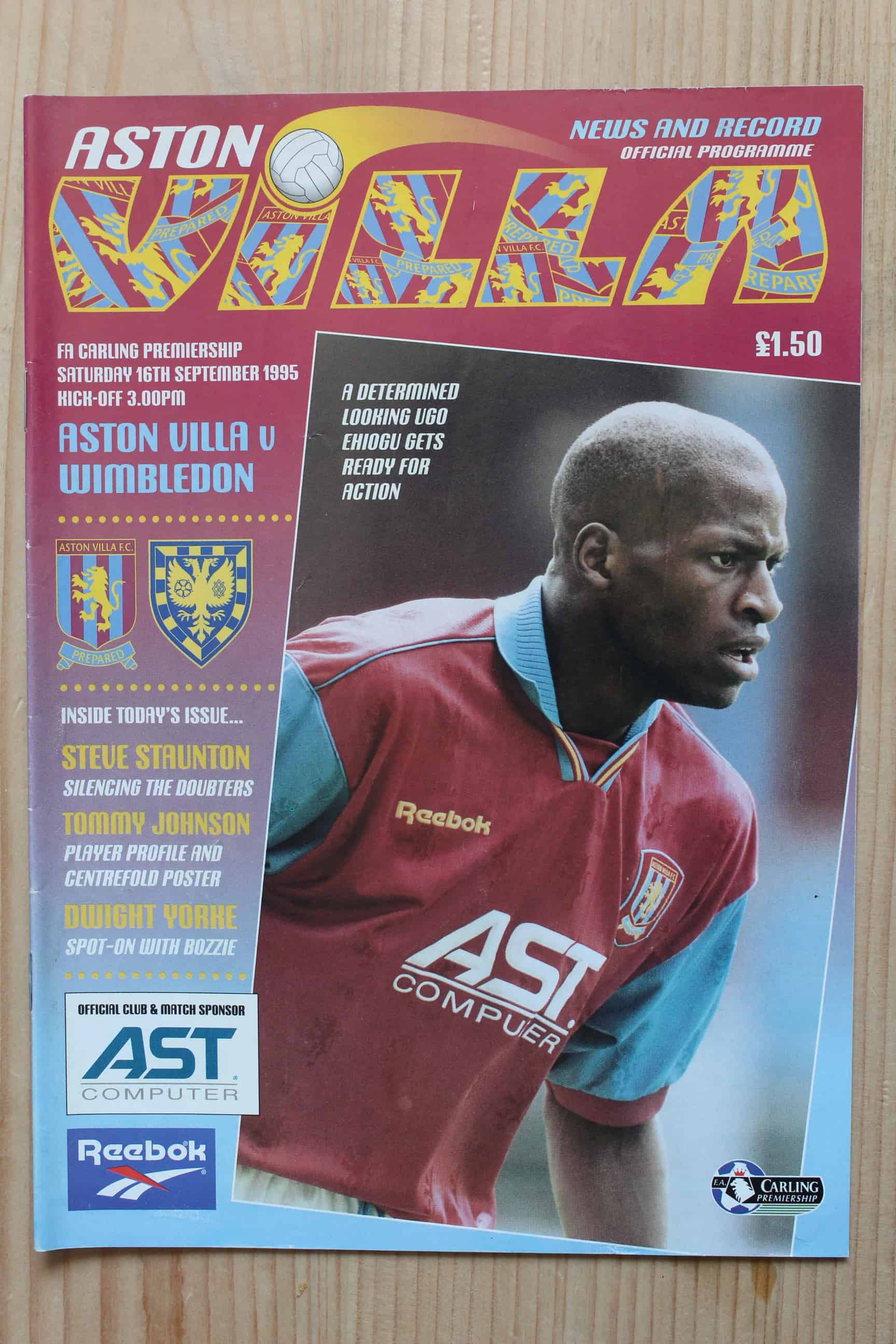 Aston Villa FC v Wimbledon