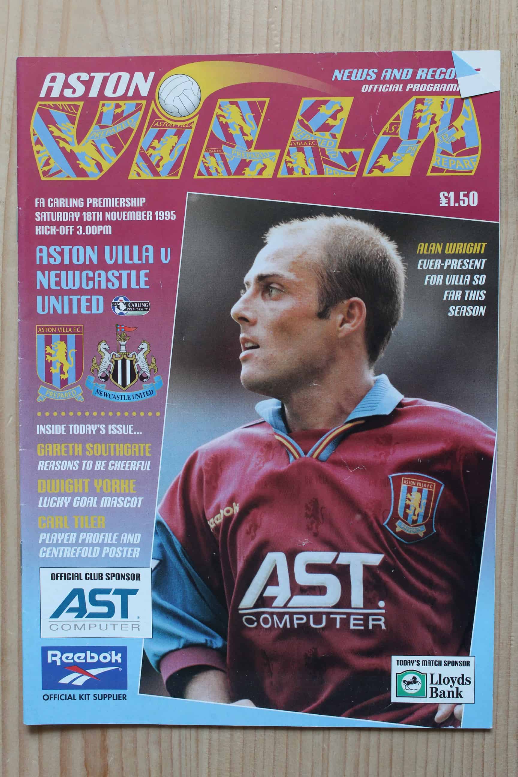 Aston Villa FC v Newcastle United FC