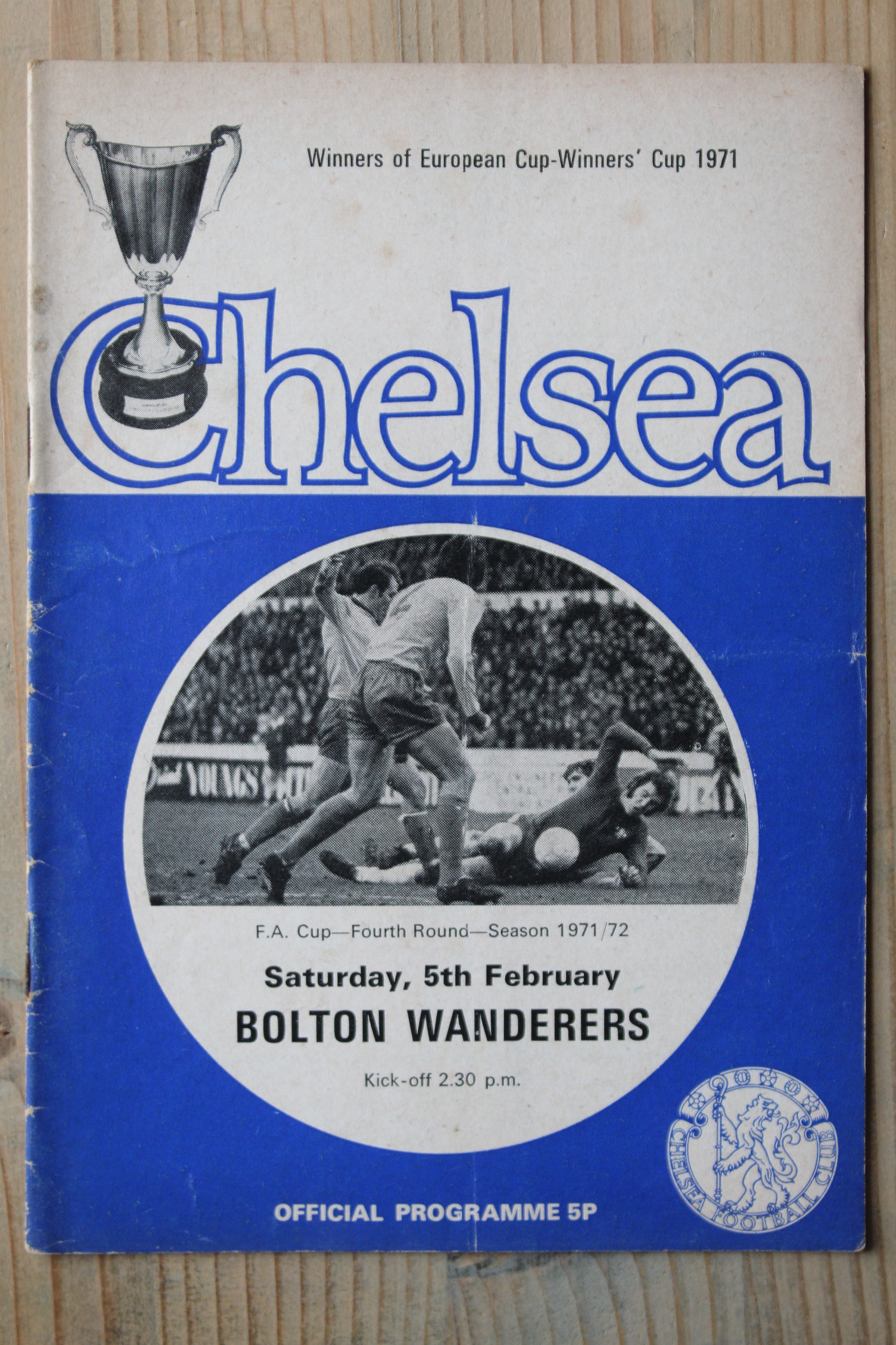 Chelsea FC v Bolton Wanderers FC