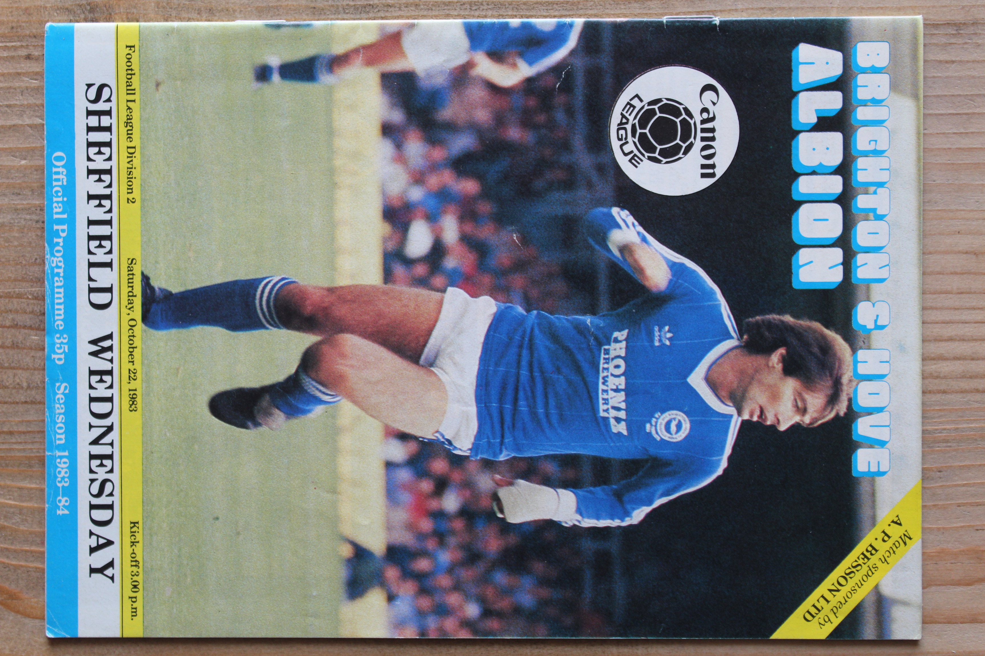 Brighton & Hove Albion FC v Sheffield Wednesday FC 