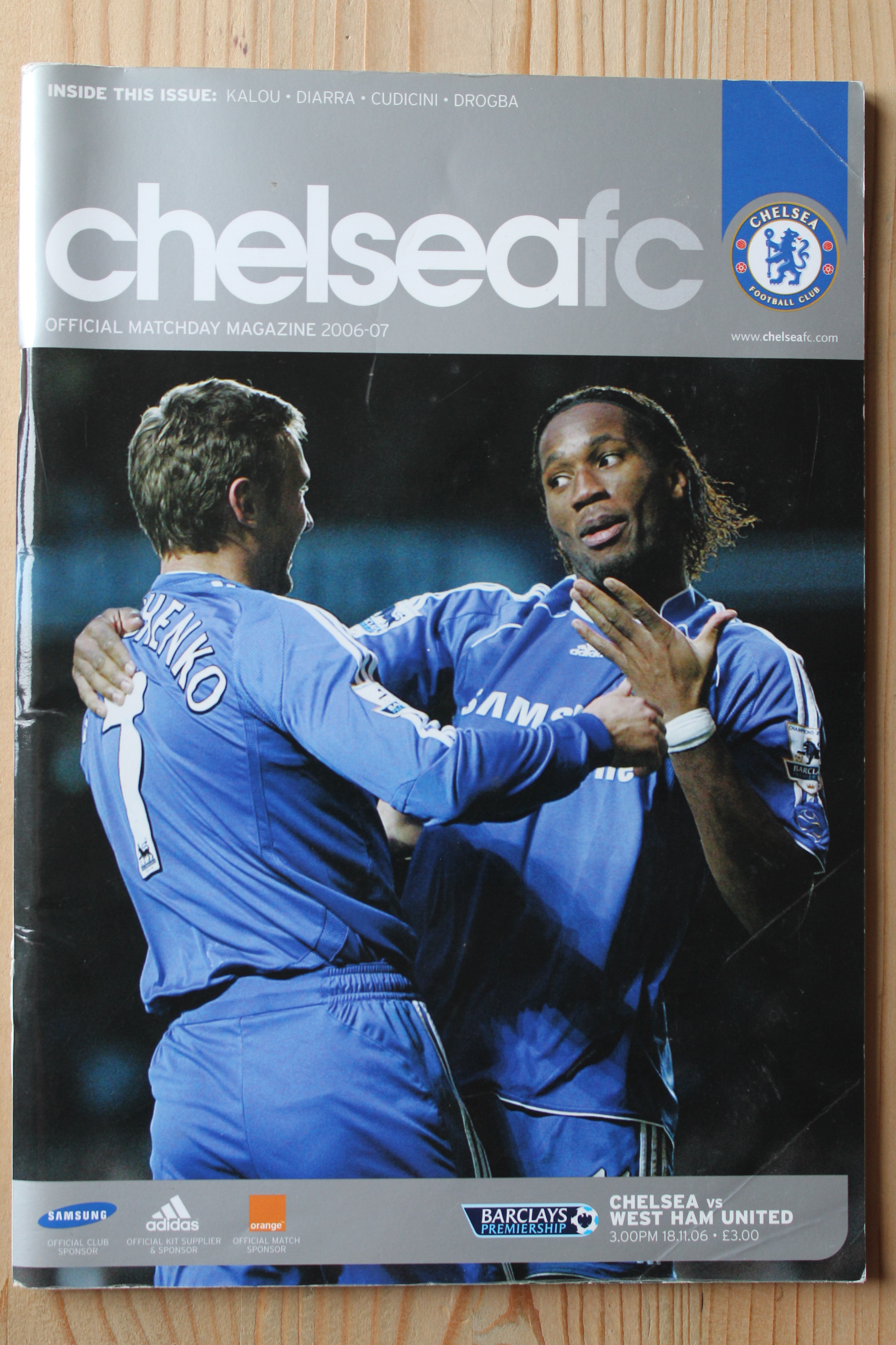 Chelsea FC v West Ham United FC