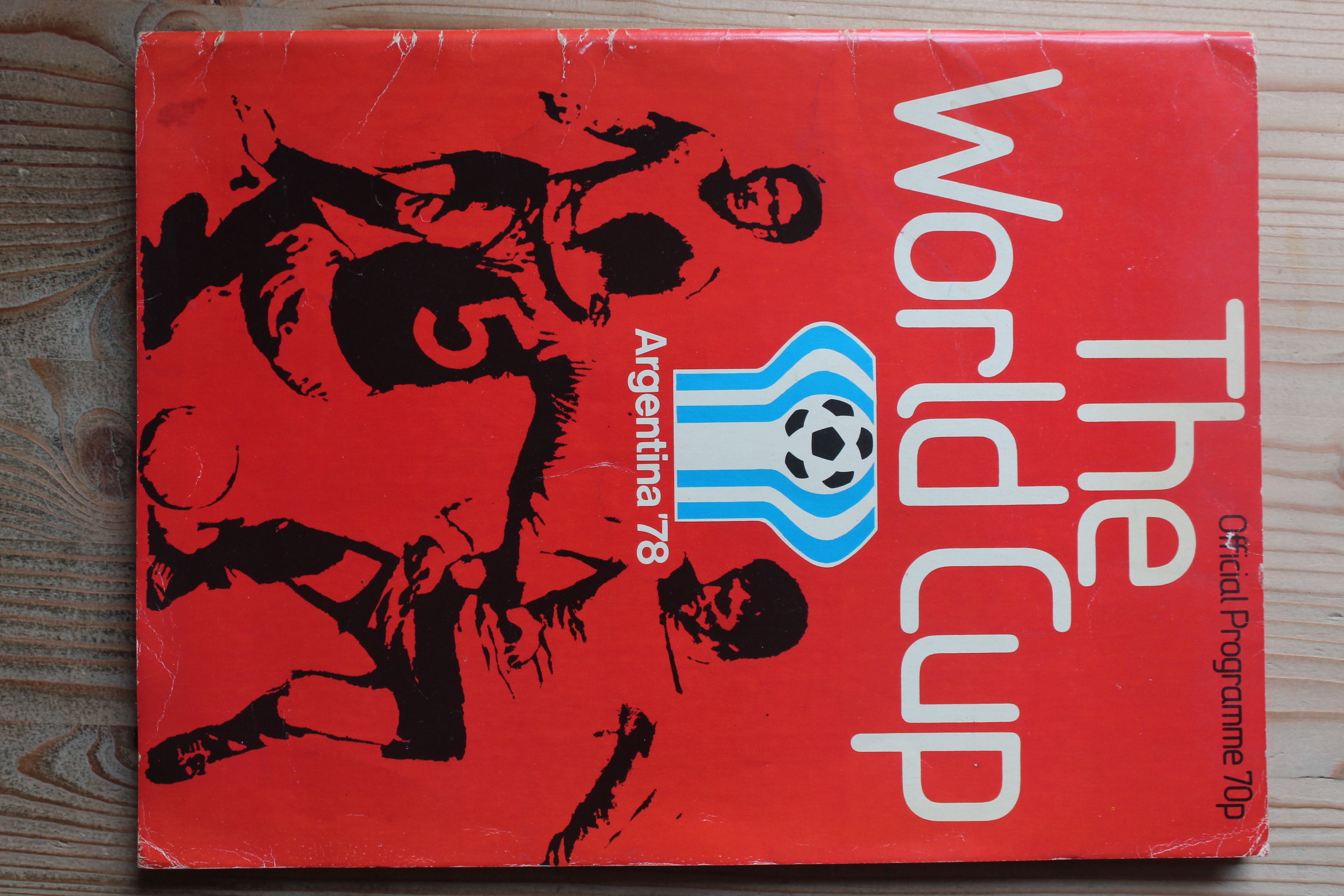 1978 World Cup Tournament Programme v 1978 World Cup Tournament Programme