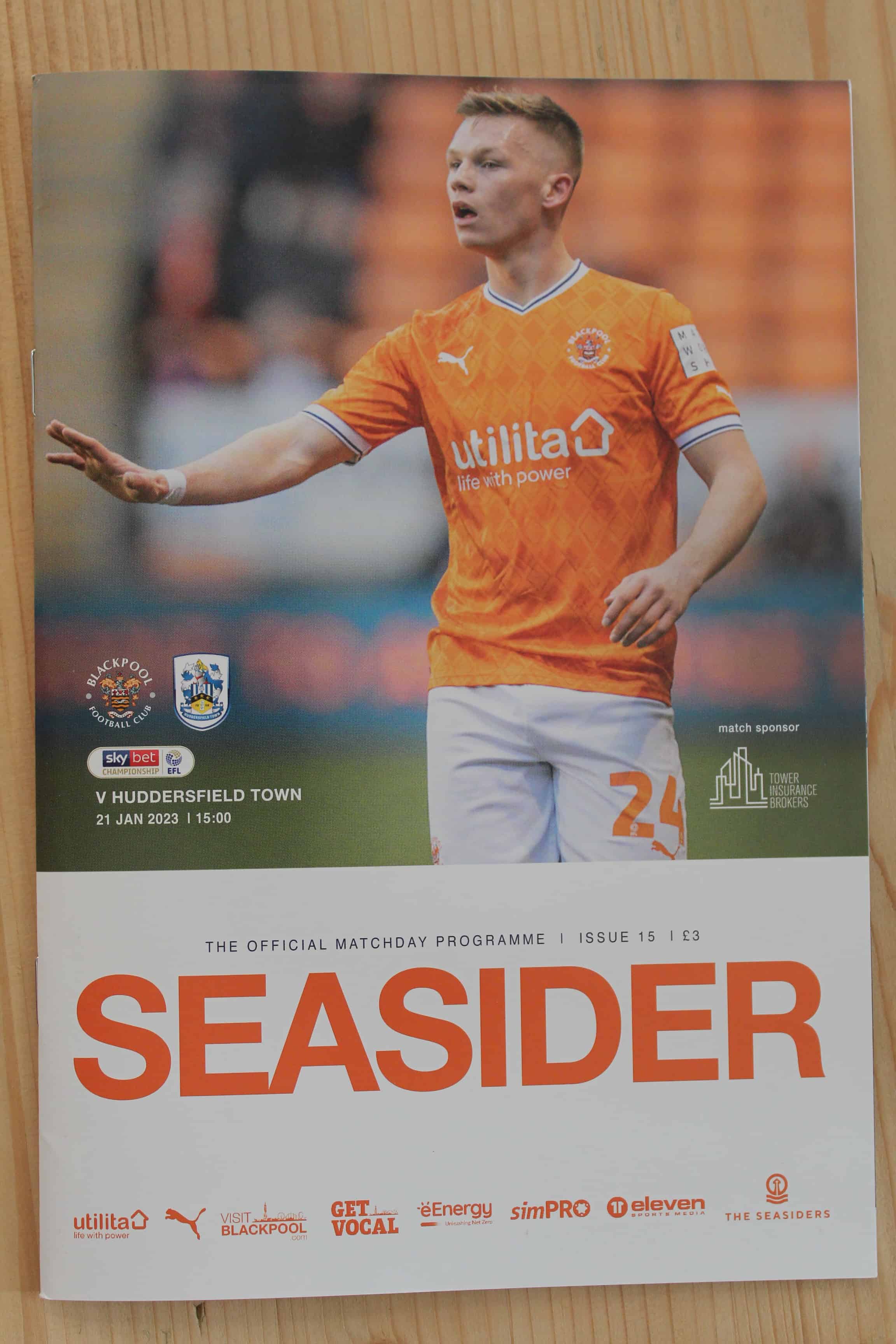 Blackpool FC v Huddersfield Town FC