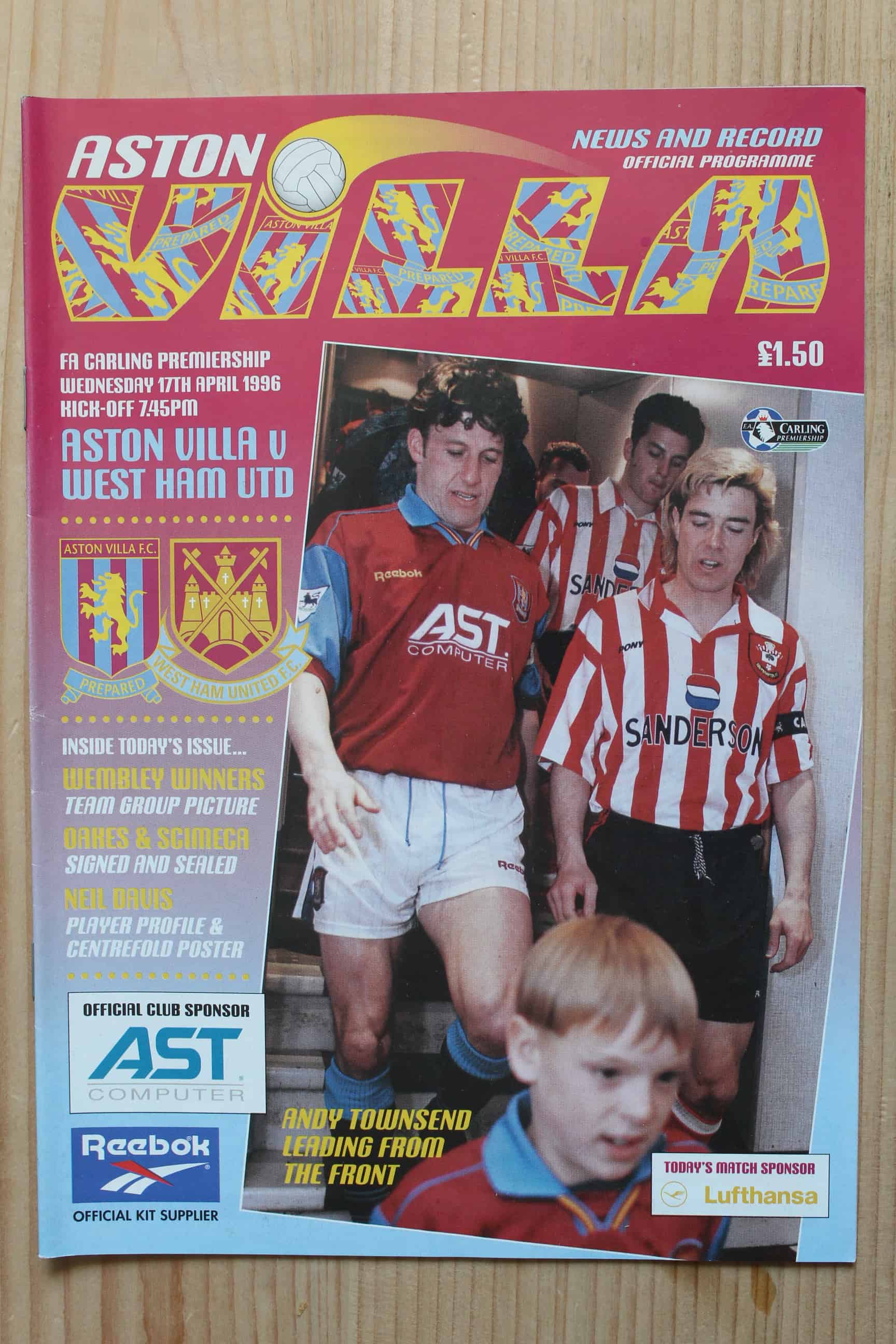 Aston Villa FC v West Ham United FC