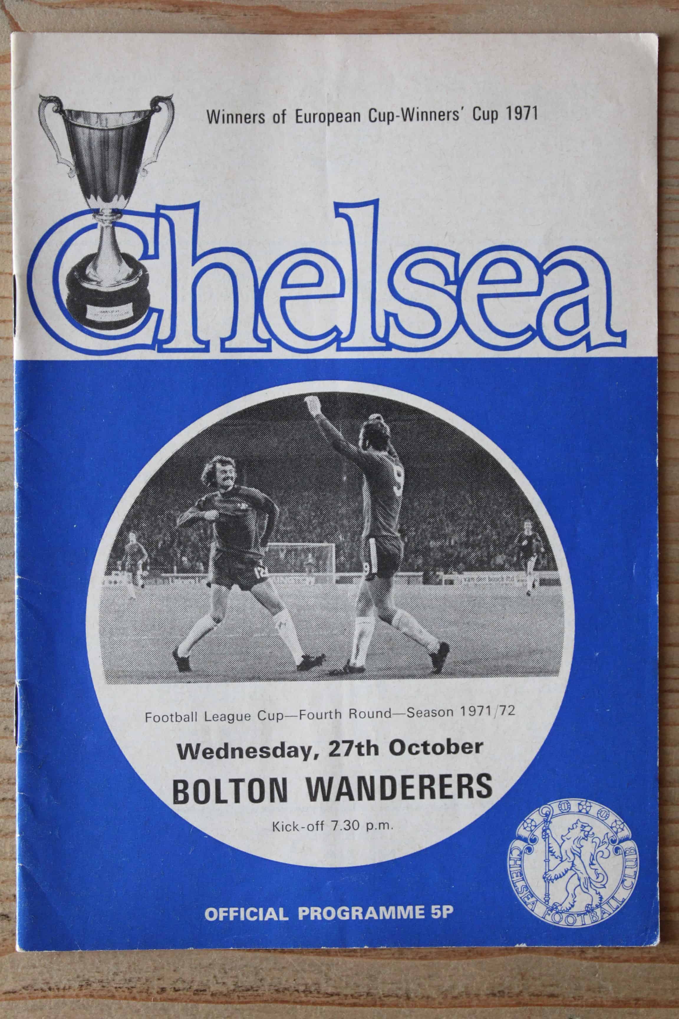 Chelsea FC v Bolton Wanderers FC