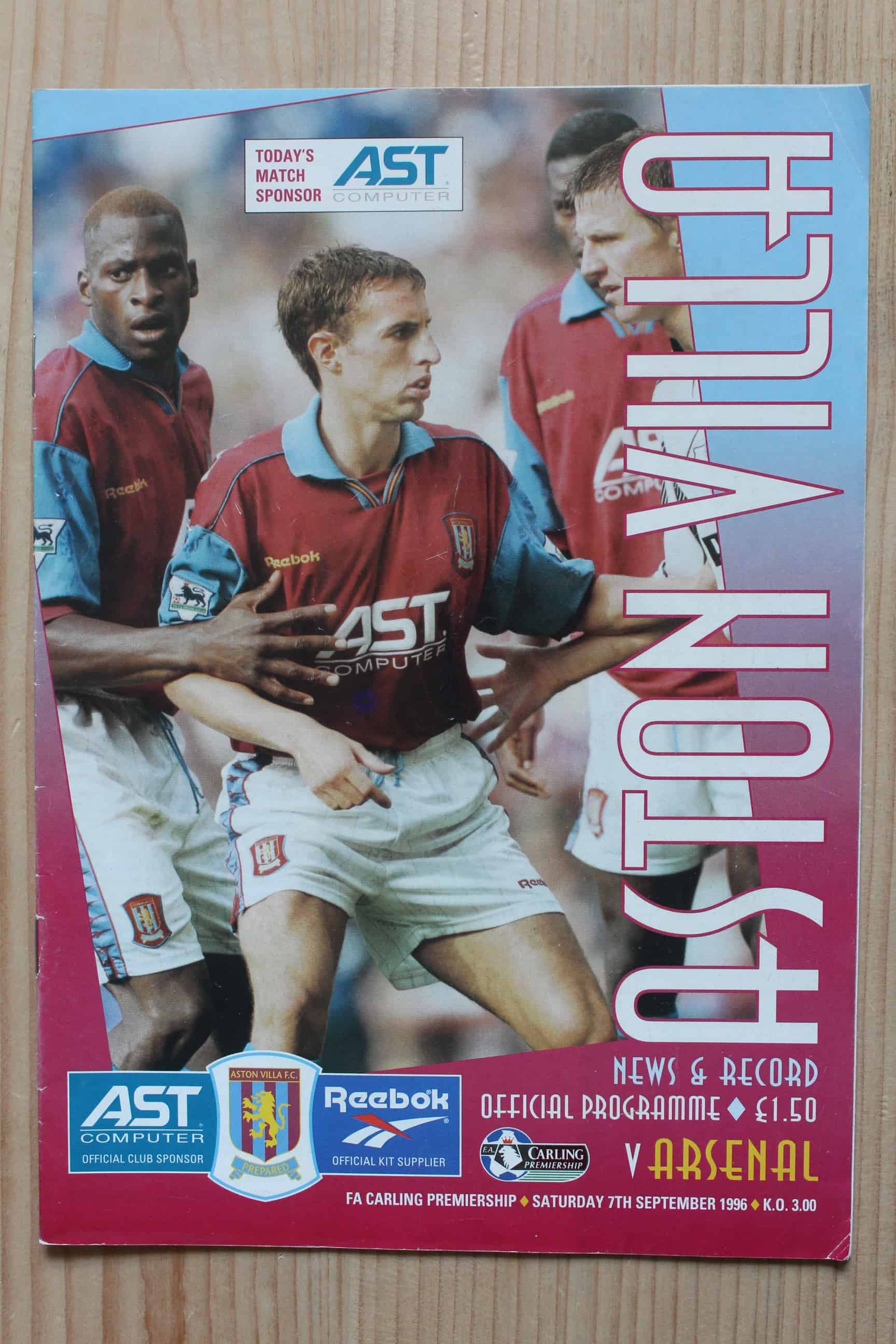 Aston Villa FC v Arsenal FC