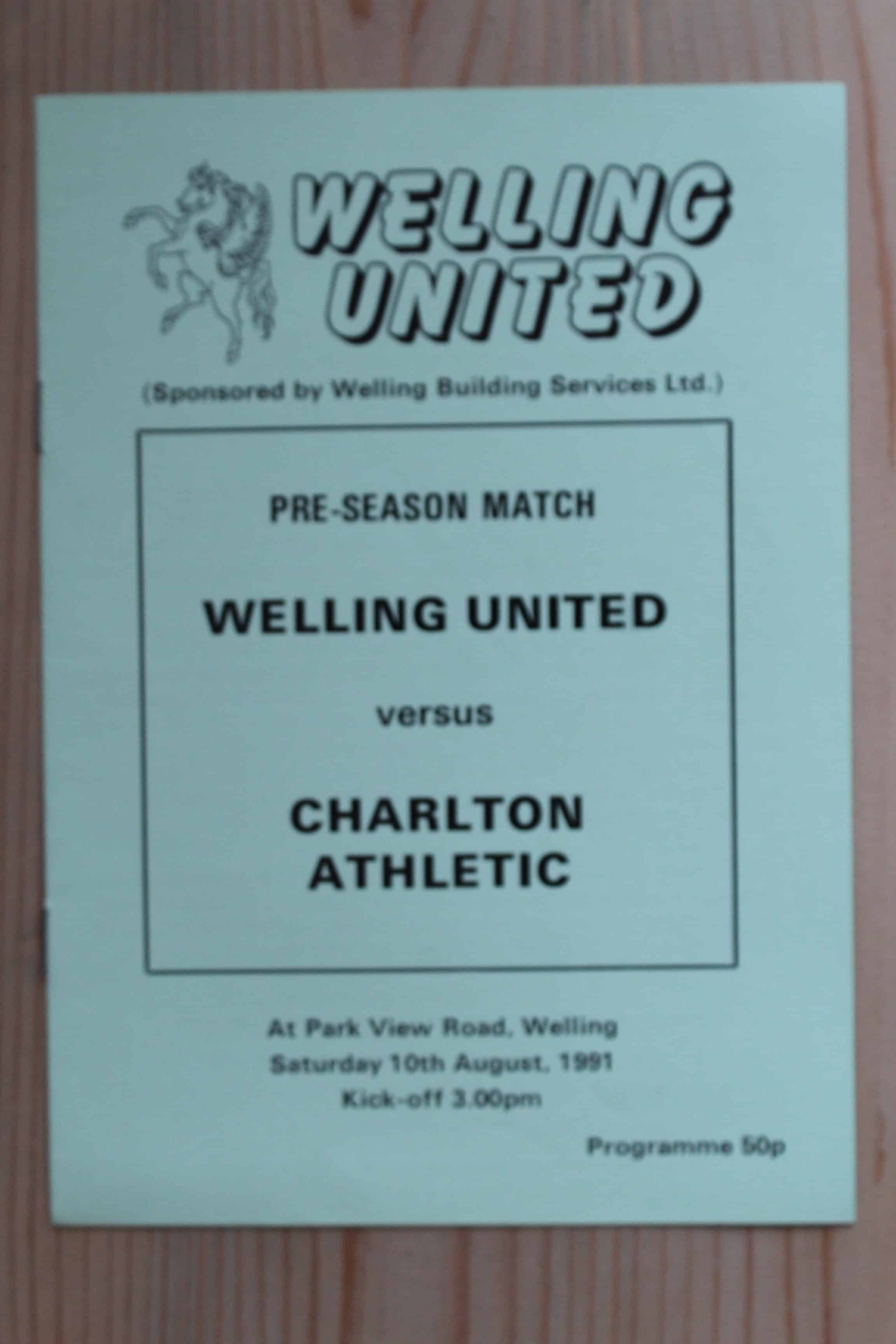 Welling United v Charlton Athletic FC