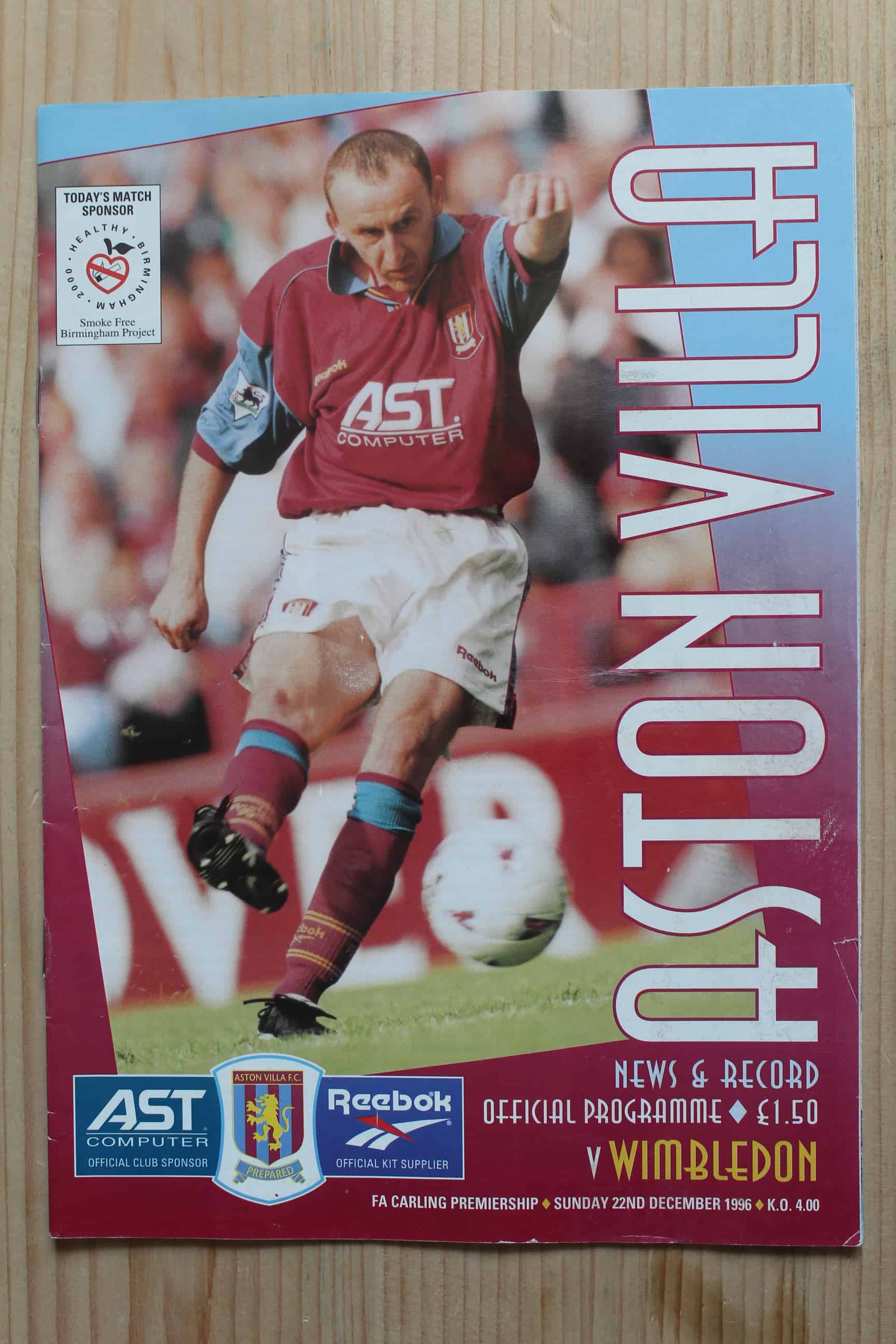 Aston Villa FC v Wimbledon