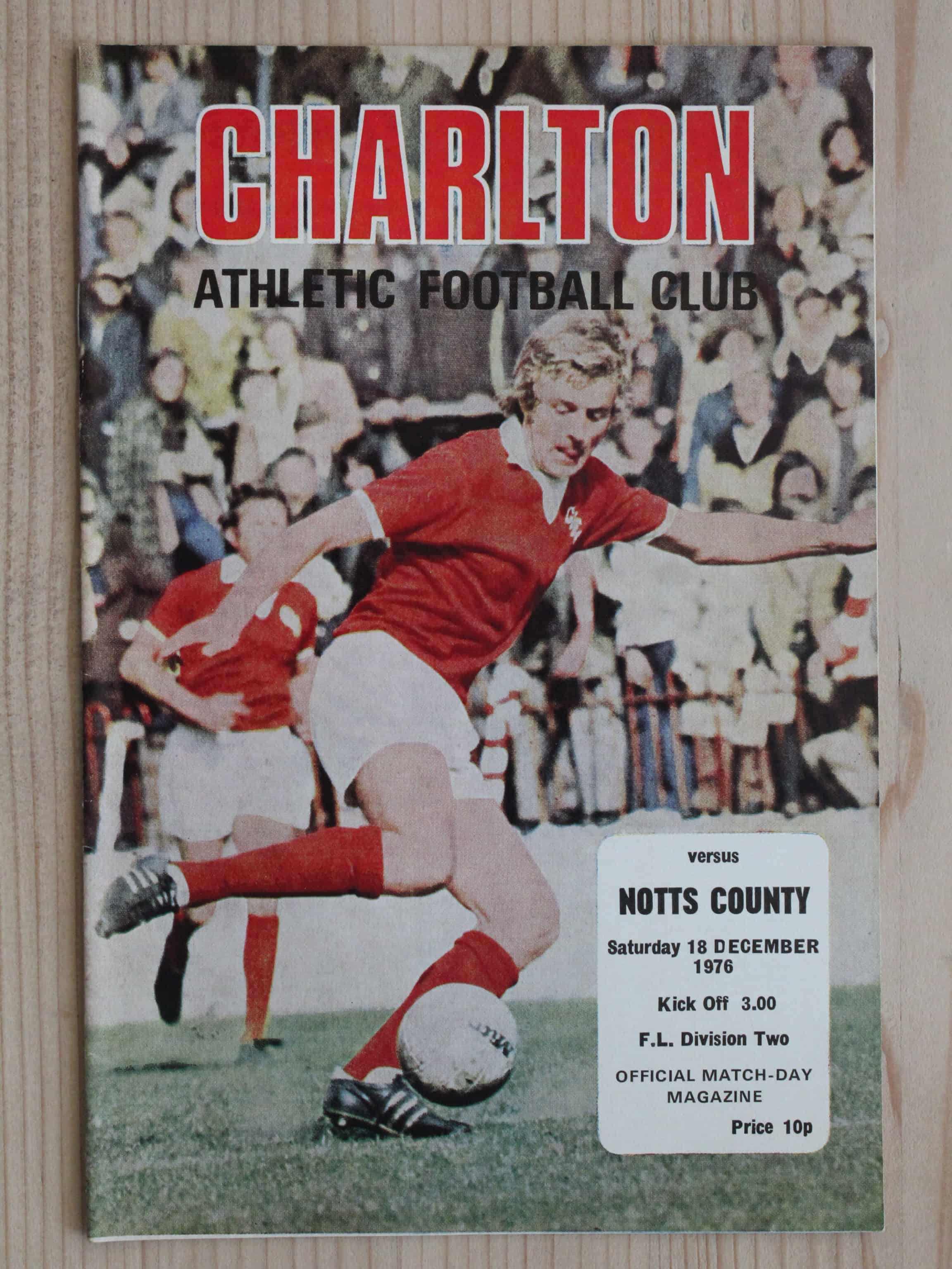 Charlton Athletic FC v Notts County FC