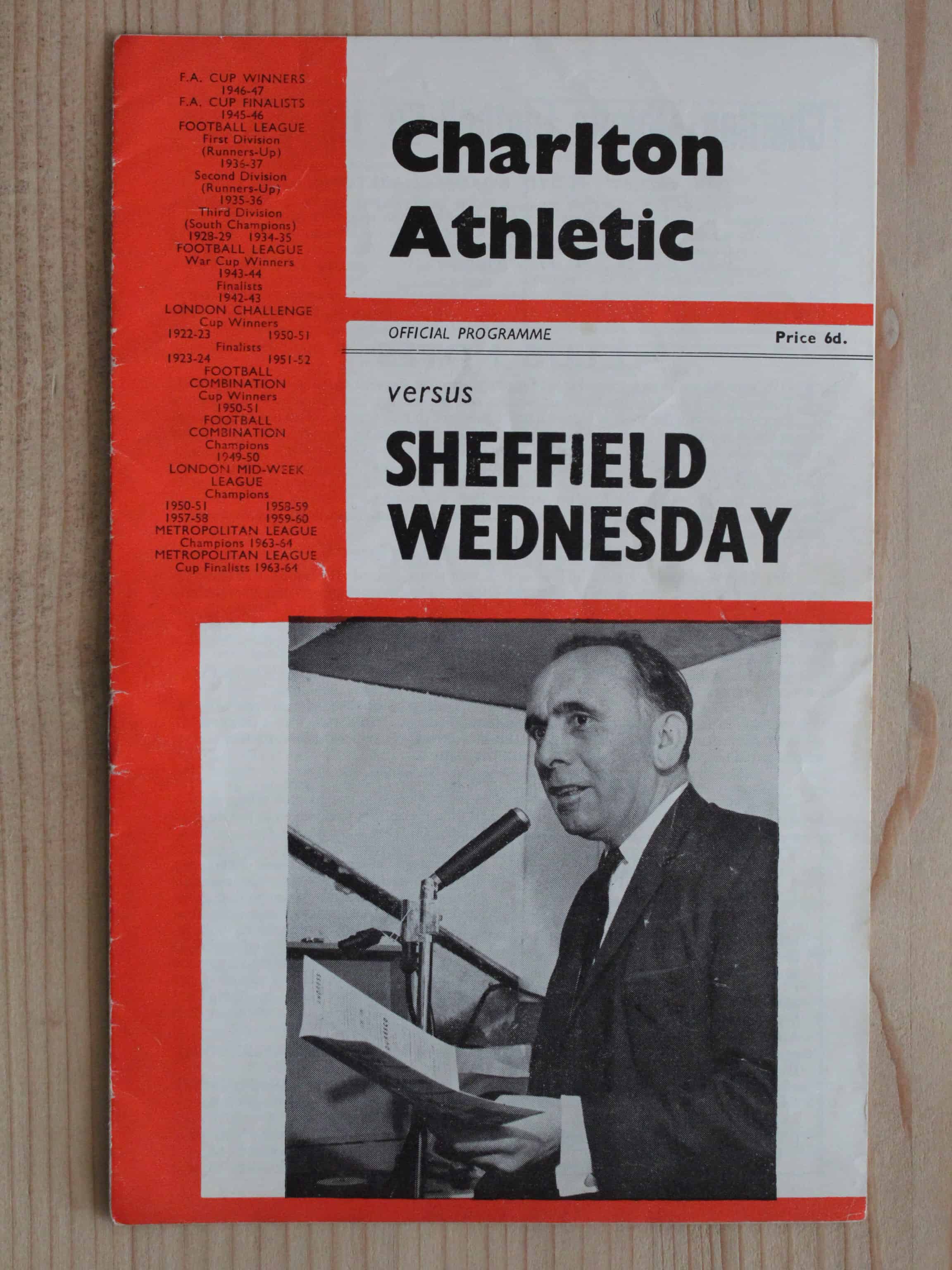 Charlton Athletic FC v Sheffield Wednesday FC 