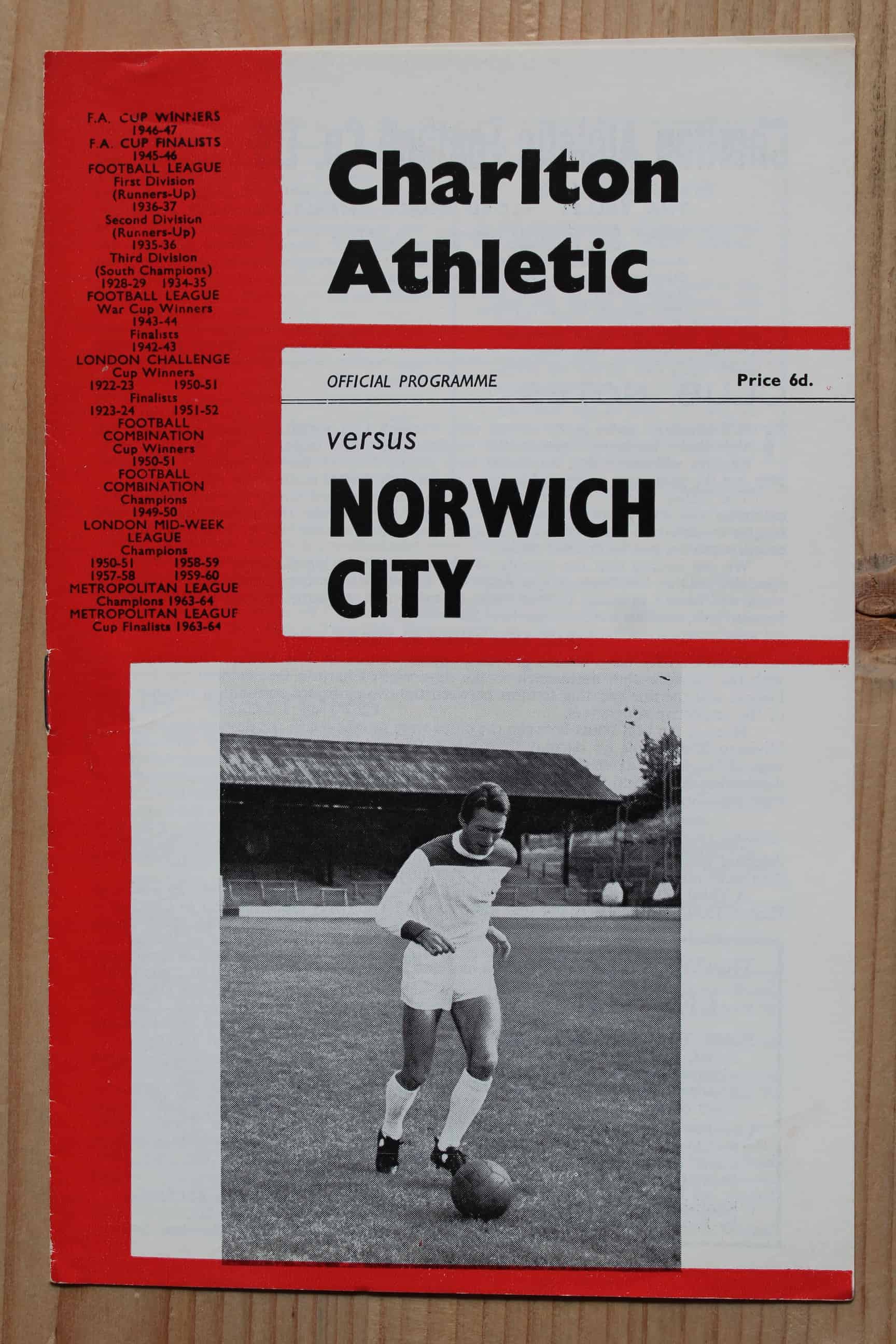 Charlton Athletic FC v Norwich City FC