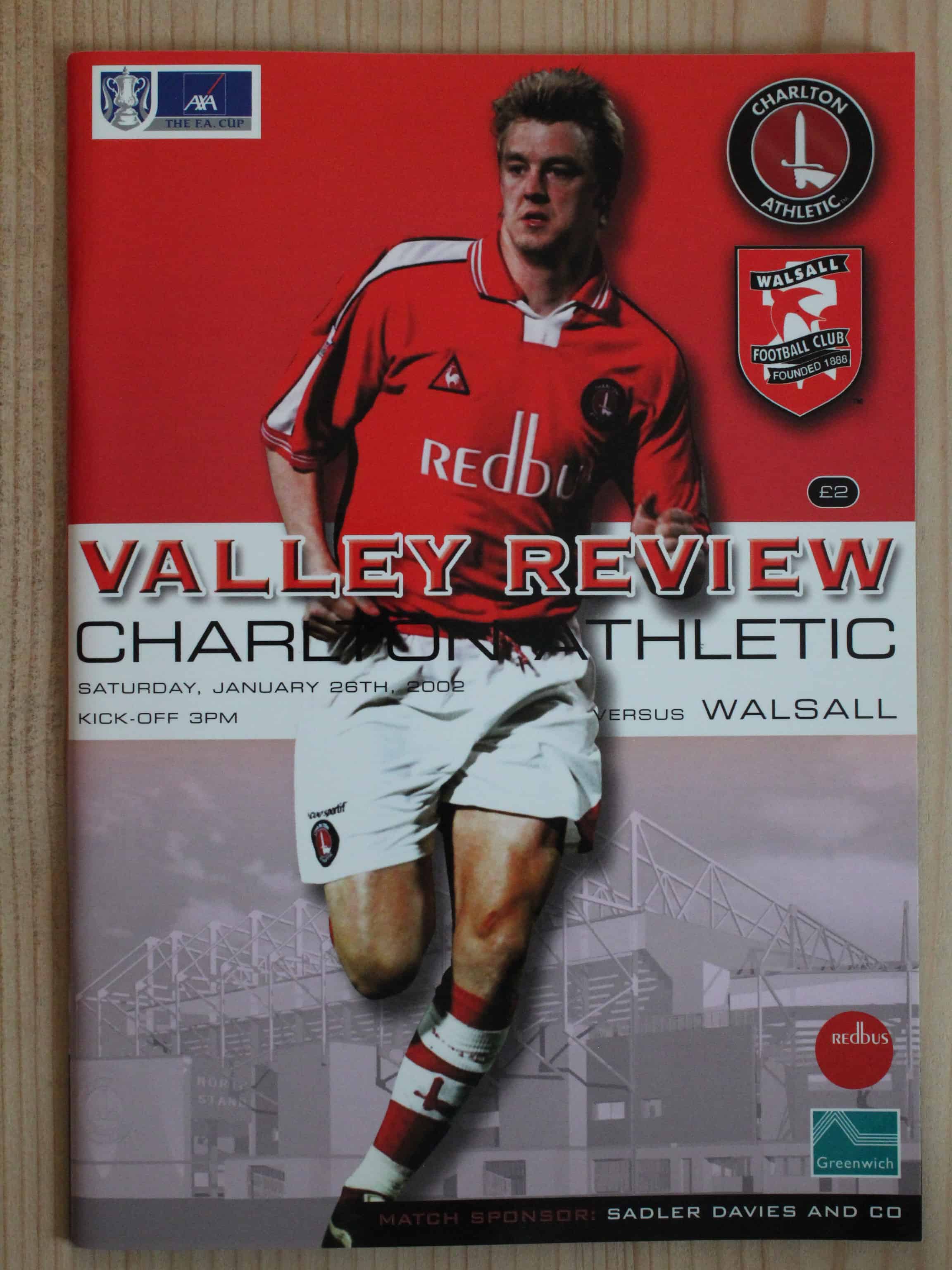 Charlton Athletic FC v Walsall FC