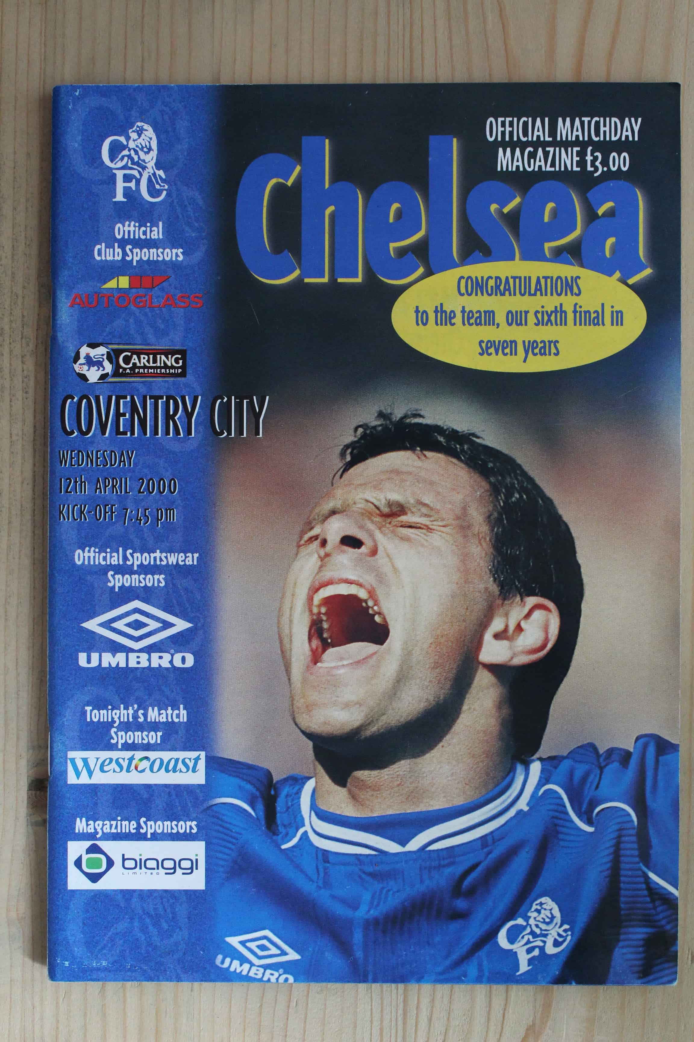 Chelsea FC v Coventry City FC