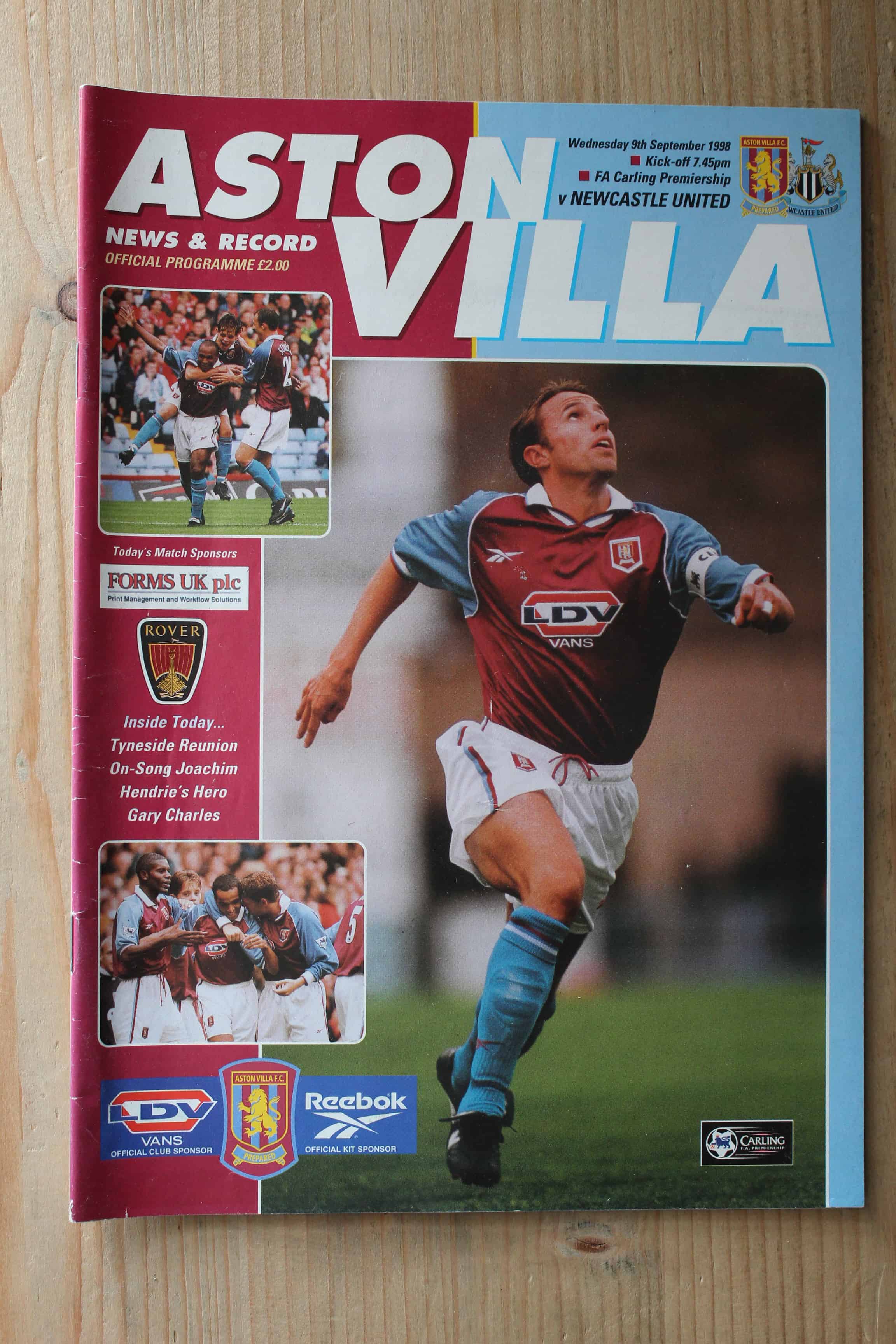 Aston Villa FC v Newcastle United FC