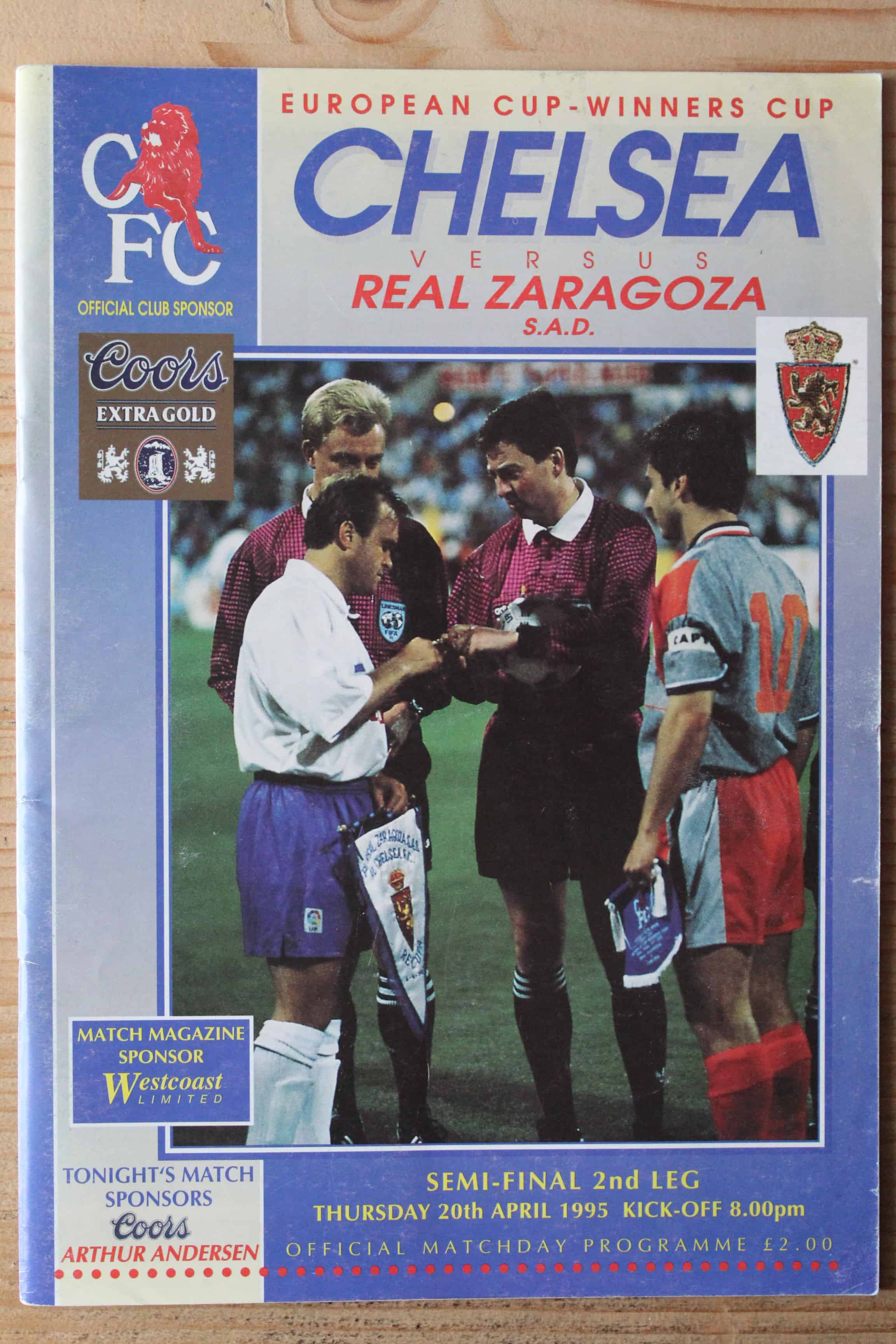 Chelsea FC v Real Zaragoza (Spain)