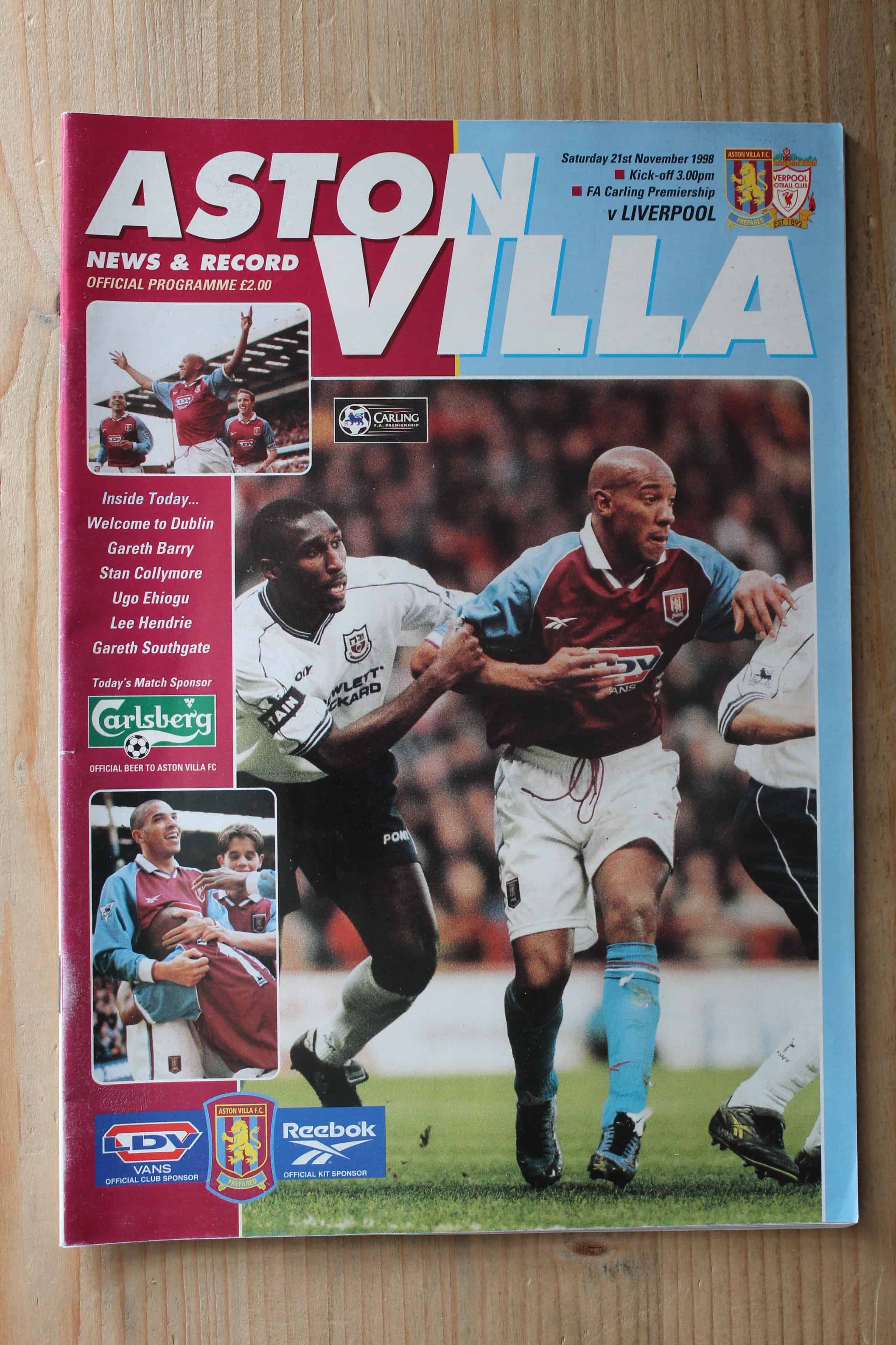 Aston Villa FC v Liverpool FC