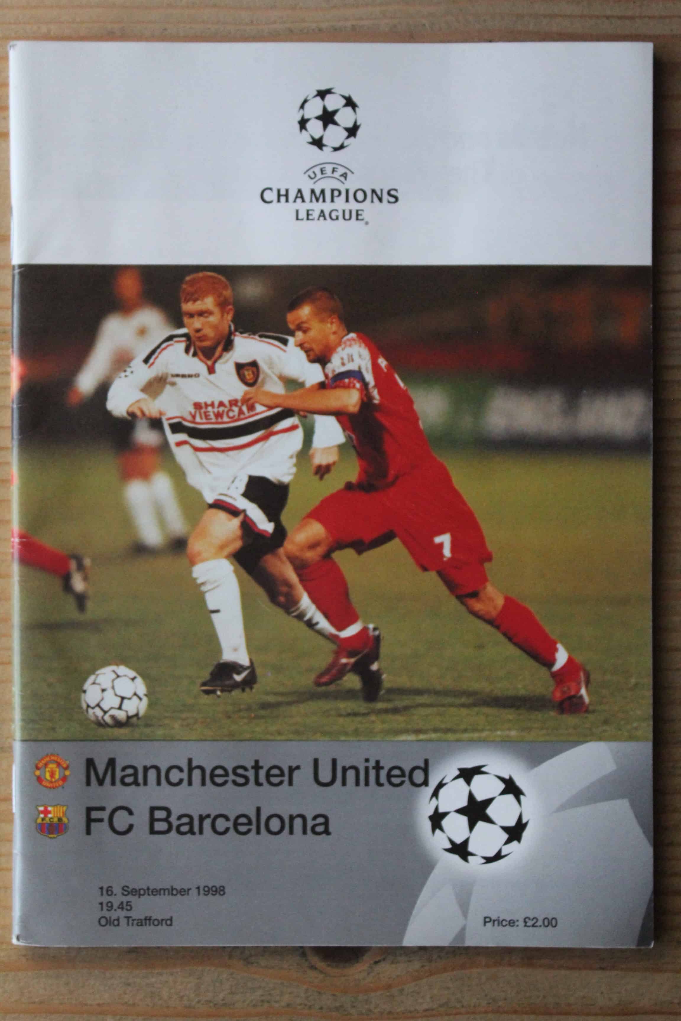 Manchester United FC v Barcelona