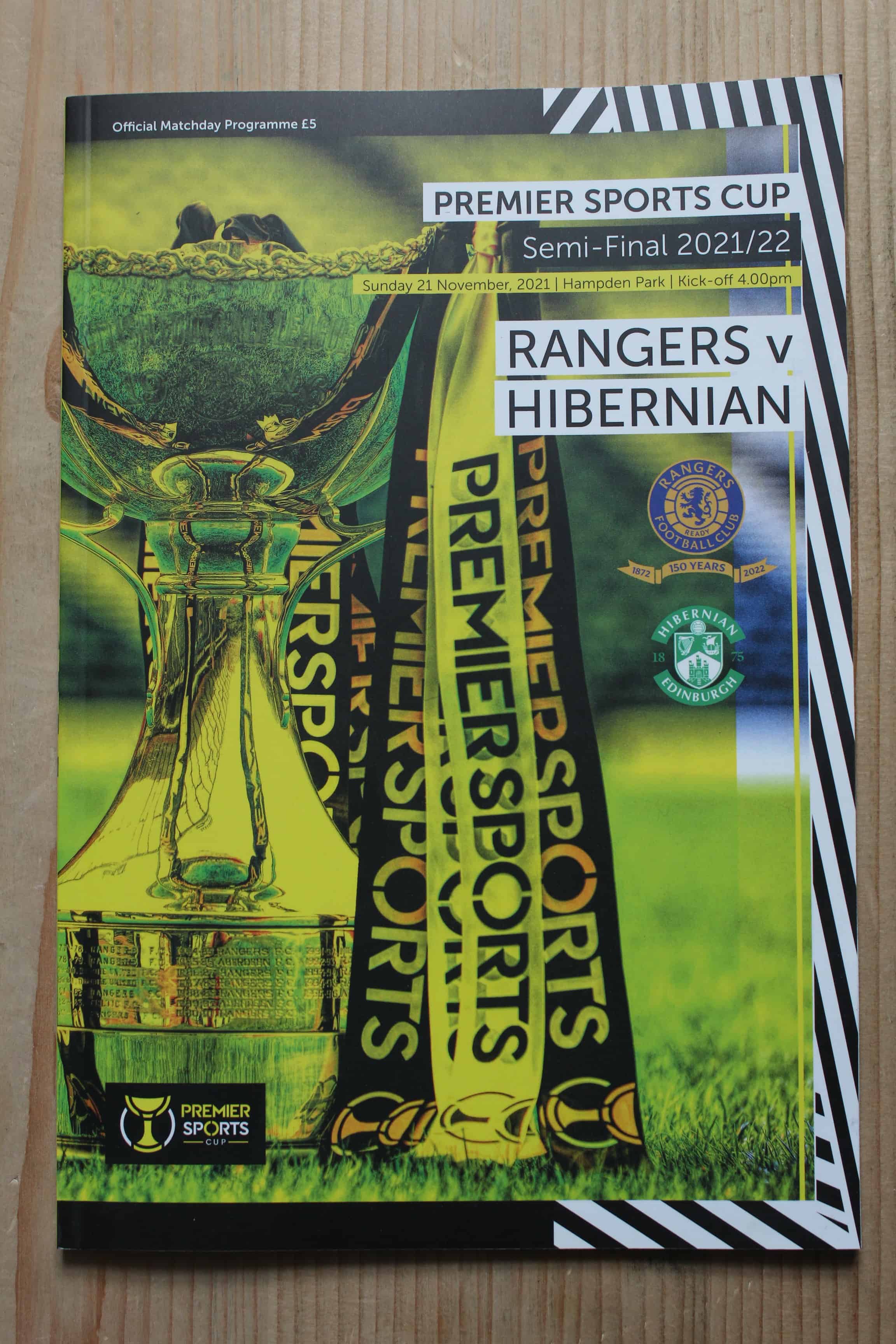 Rangers (Glasgow) FC v Hibernian FC