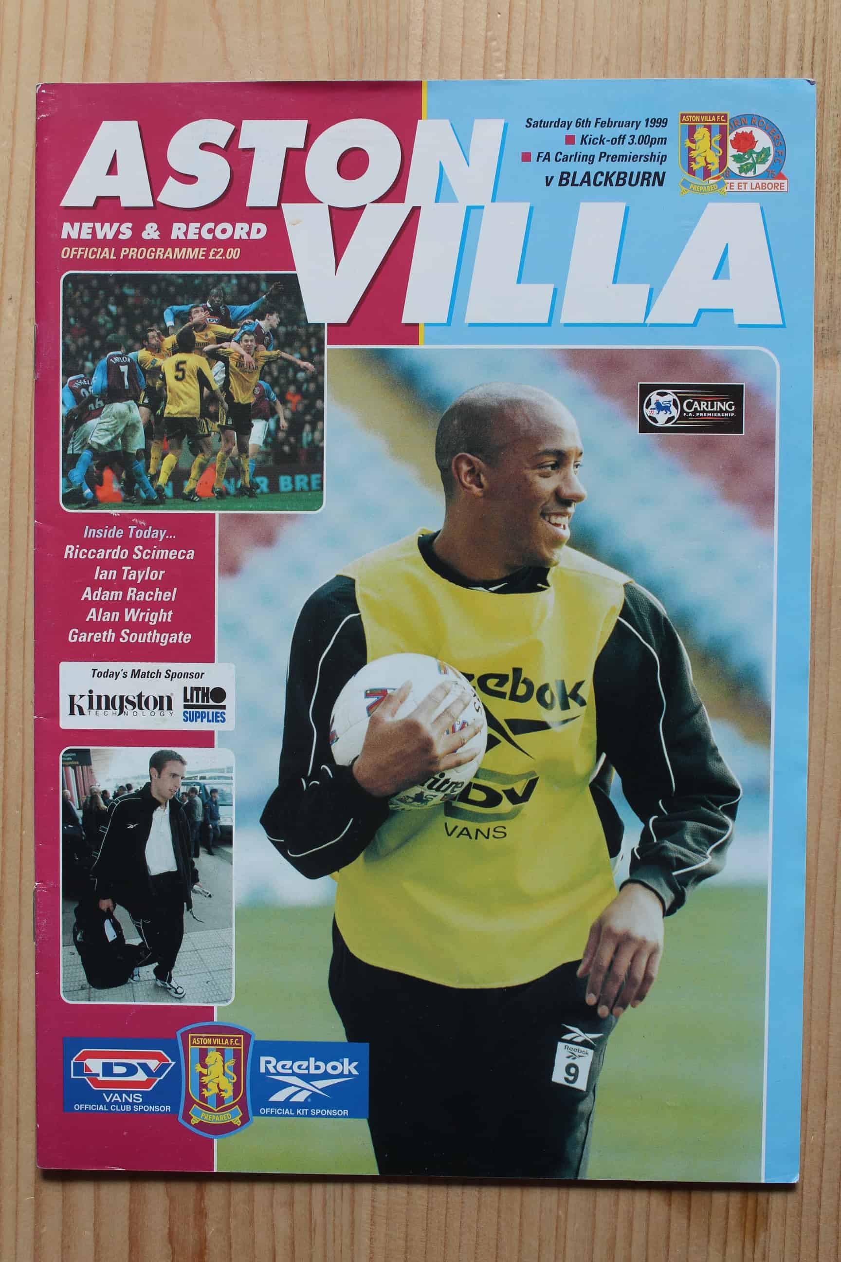 Aston Villa FC v Blackburn Rovers FC