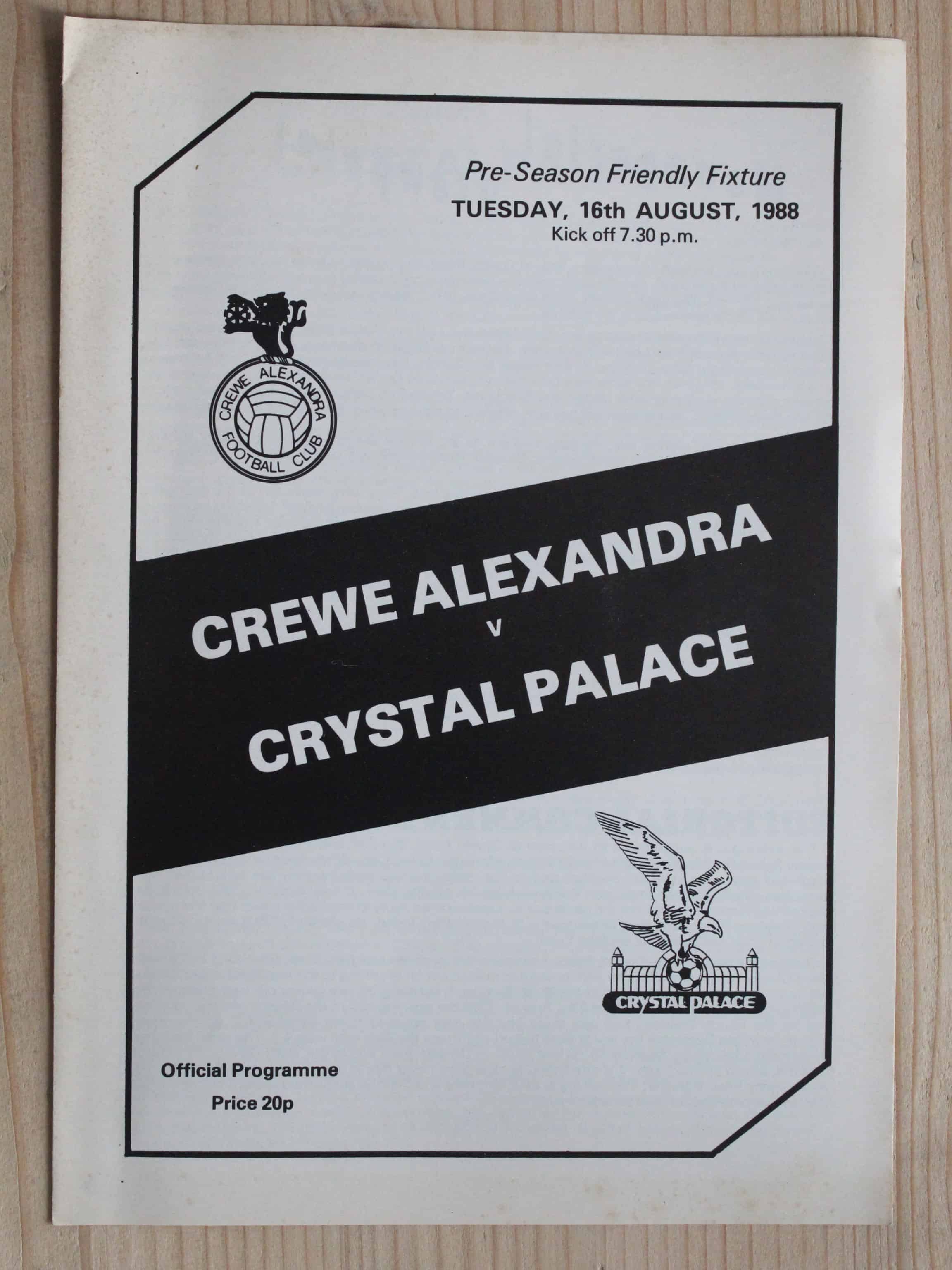 Crewe Alexandra FC v Crystal Palace FC