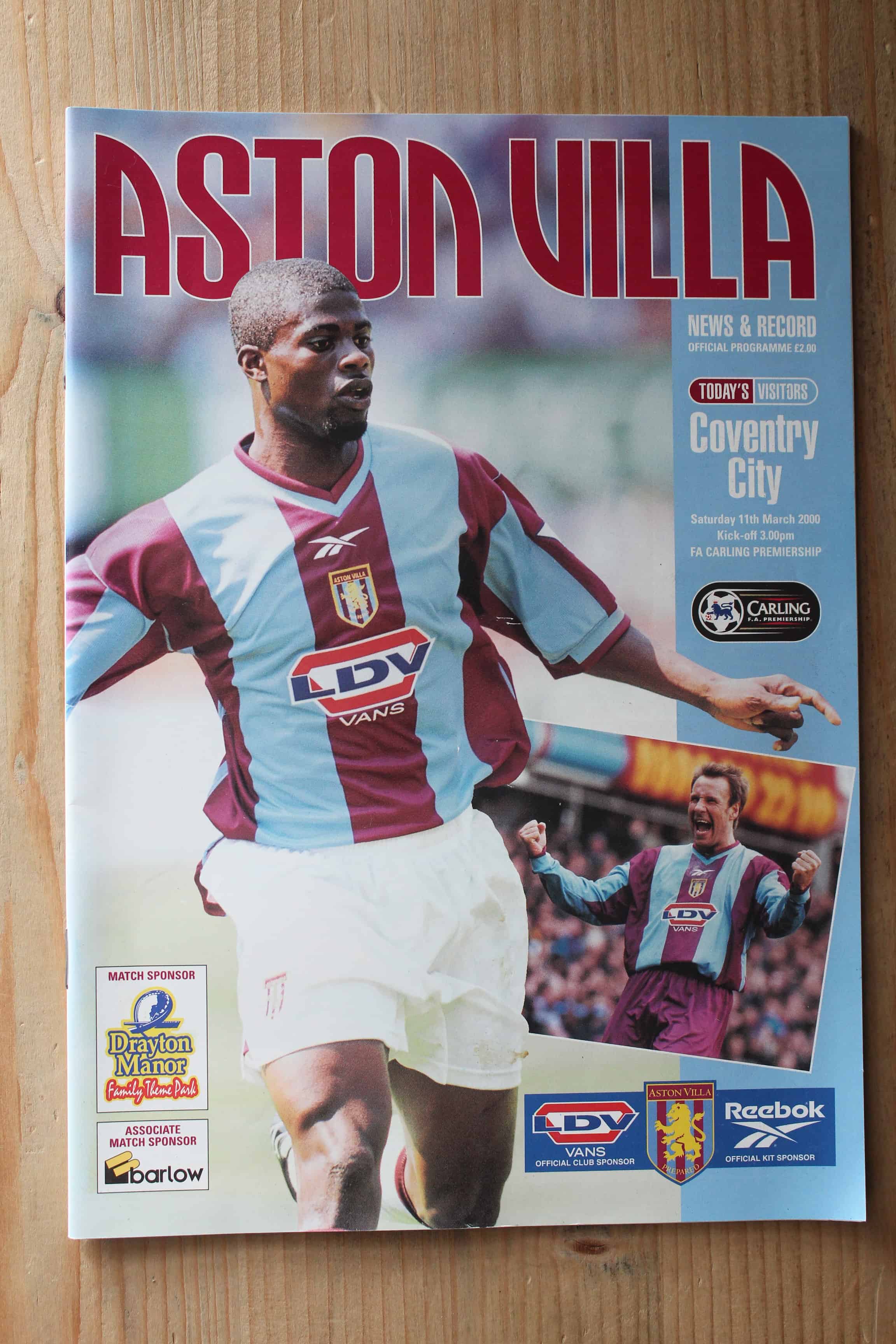 Aston Villa FC v Coventry City FC