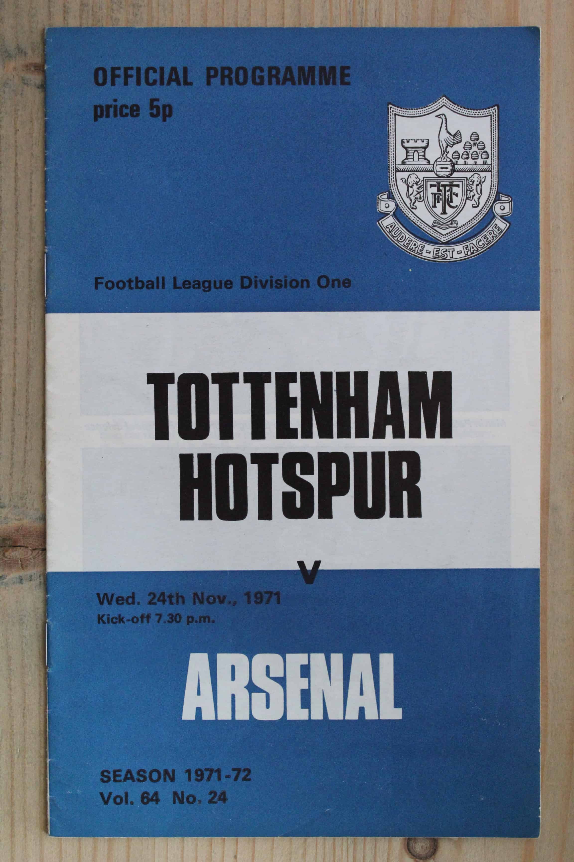 Tottenham Hotspur FC v Arsenal FC