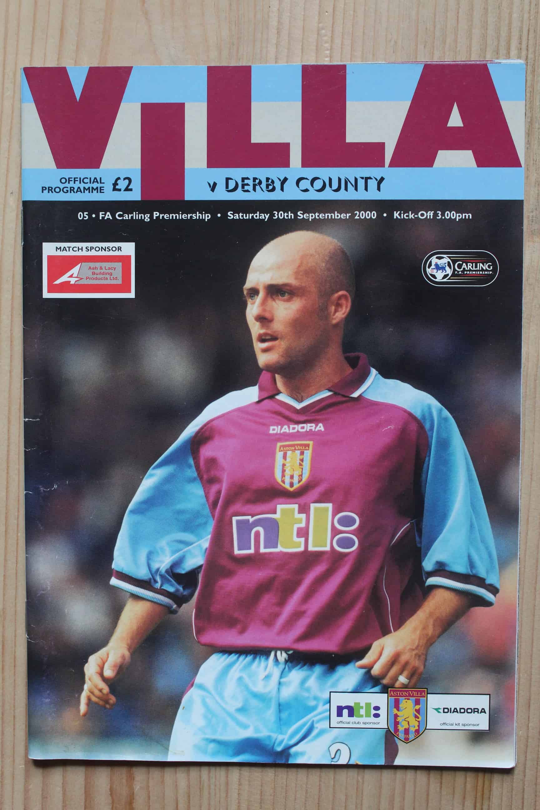 Aston Villa FC v Derby County FC