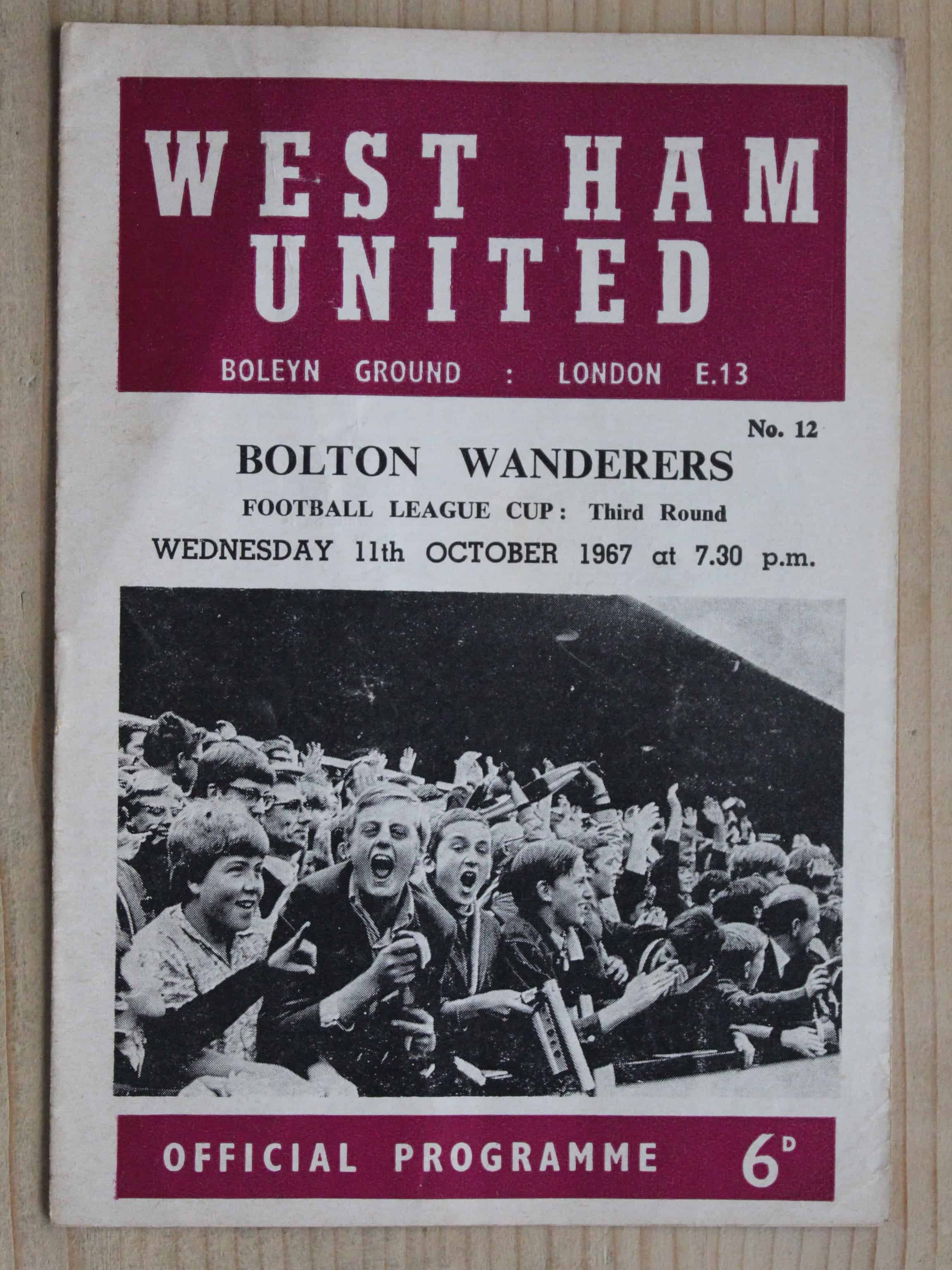 West Ham United FC v Bolton Wanderers FC