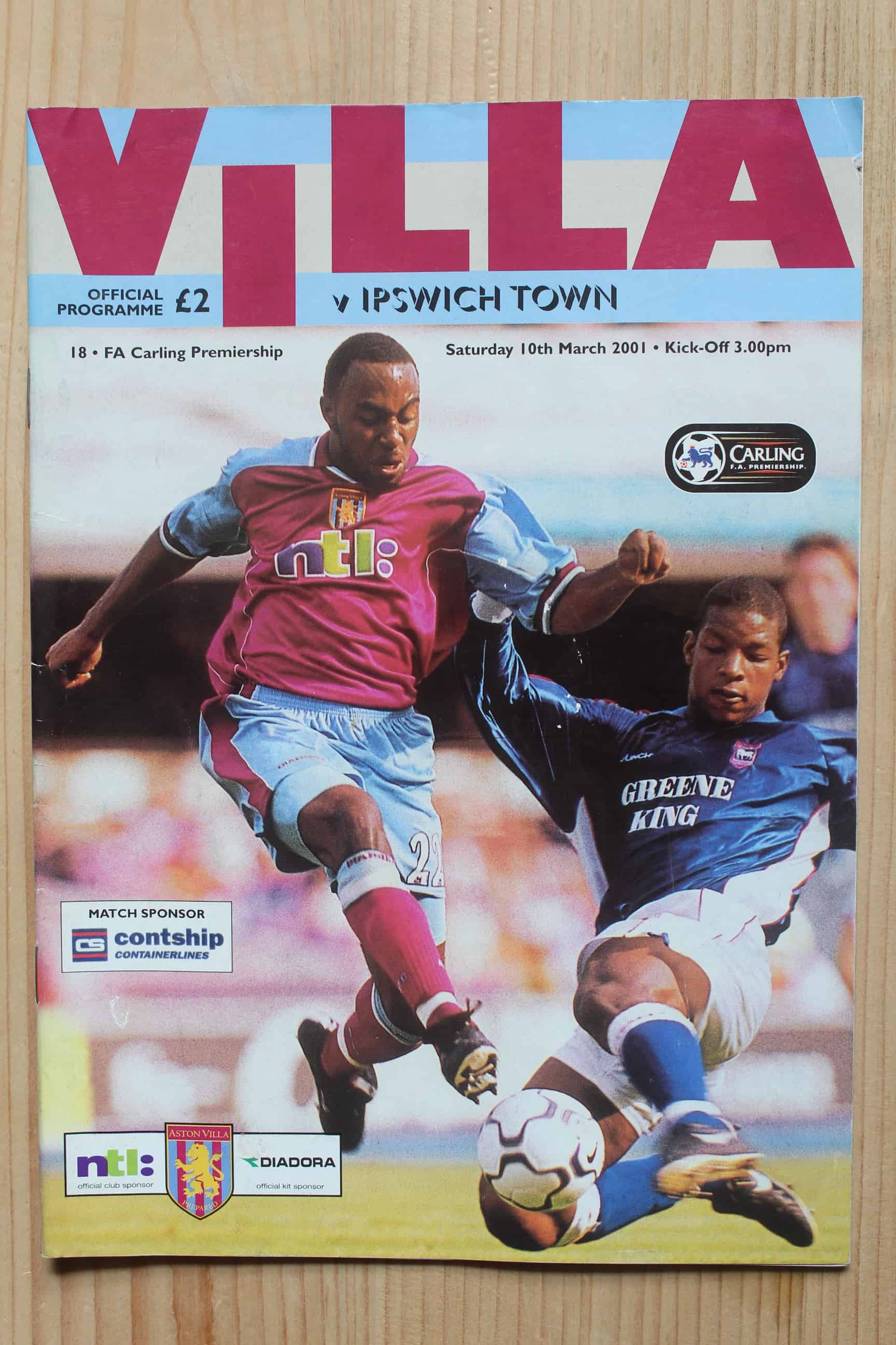 Aston Villa FC v Ipswich Town FC