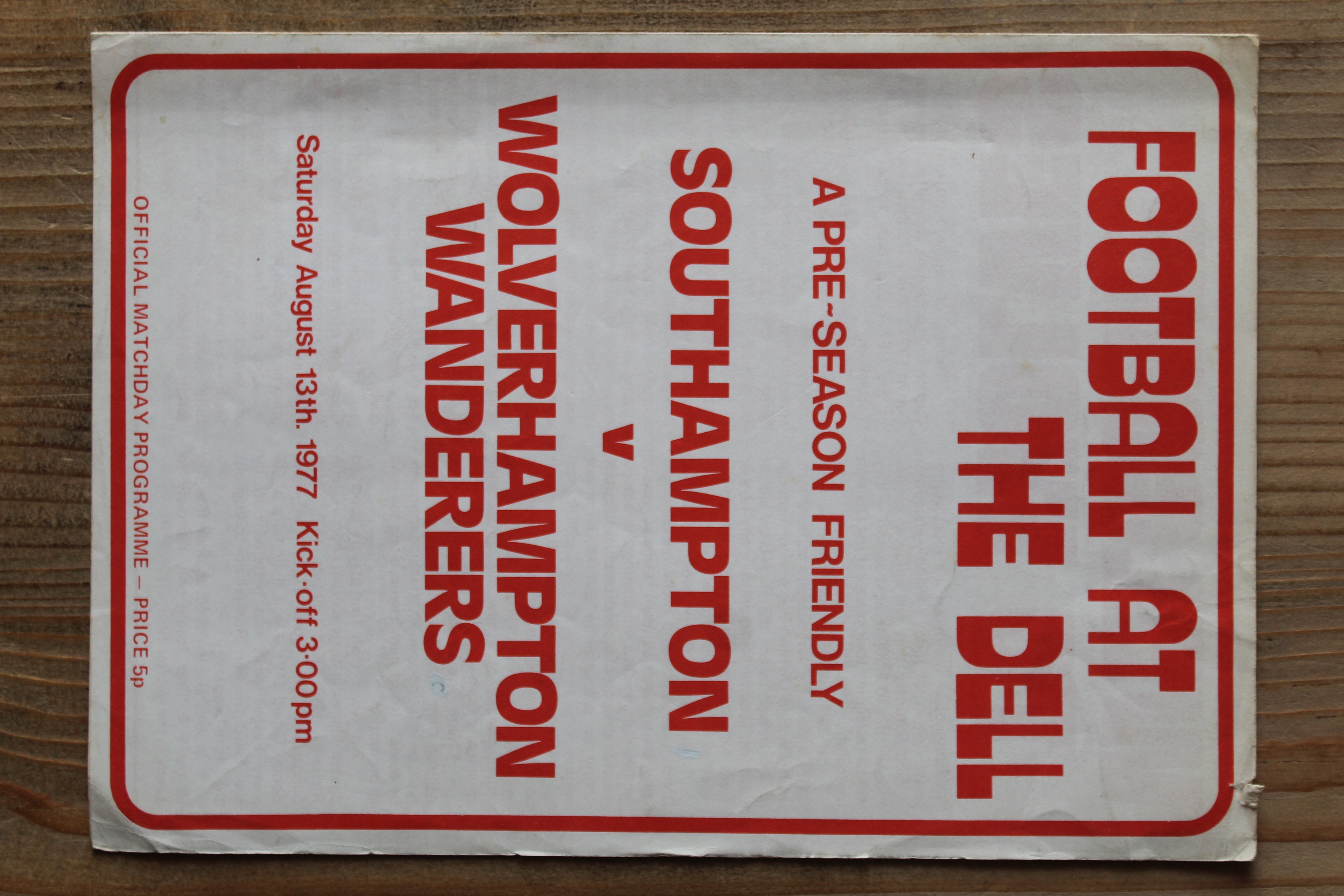 Southampton FC v Wolverhampton Wanderers FC